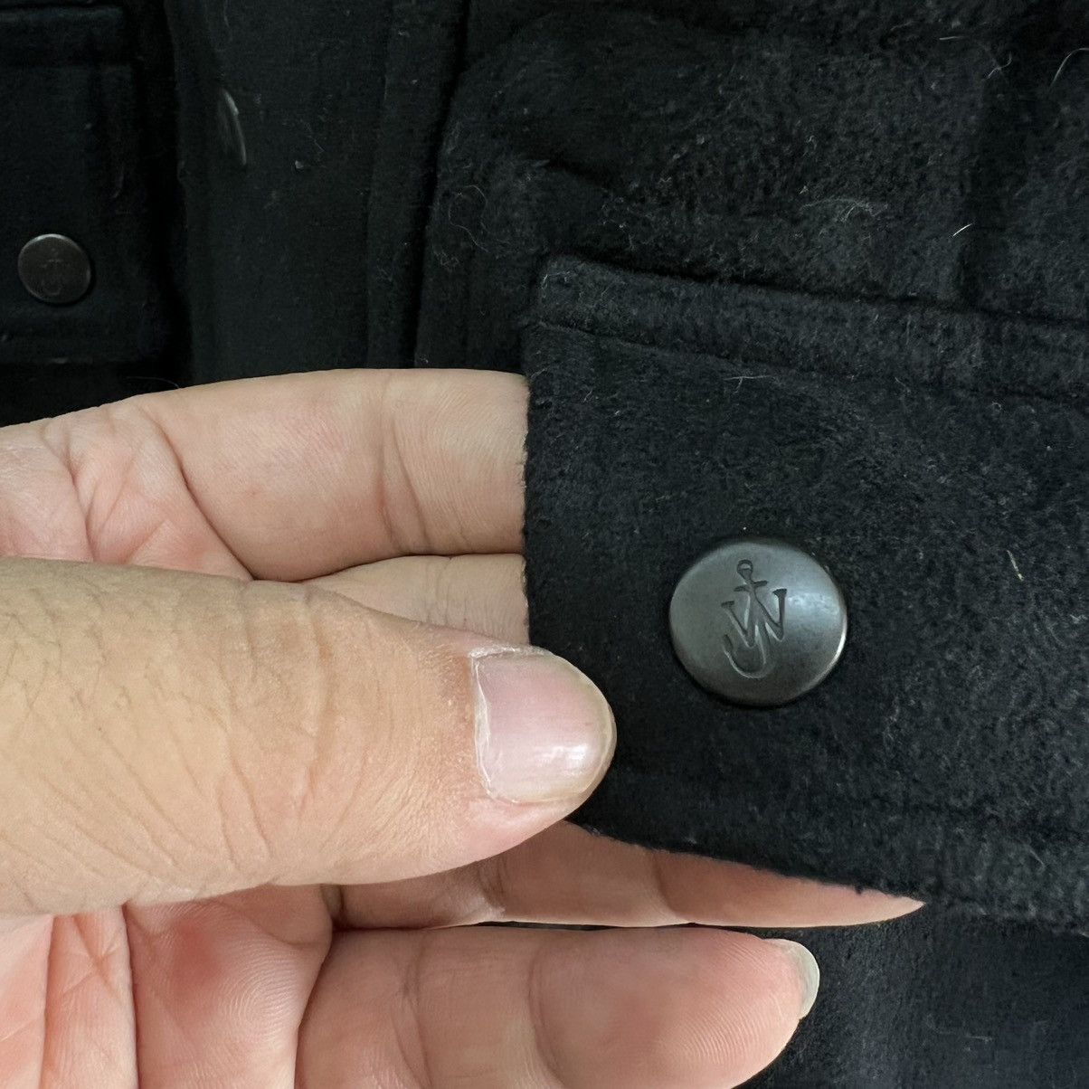 Japanese Brand ICONIC ULTIMATE BLACK DOUBLE COLLAR J.WANDERSON UNIQLO JAPAN Size US M / EU 48-50 / 2 - 8 Thumbnail