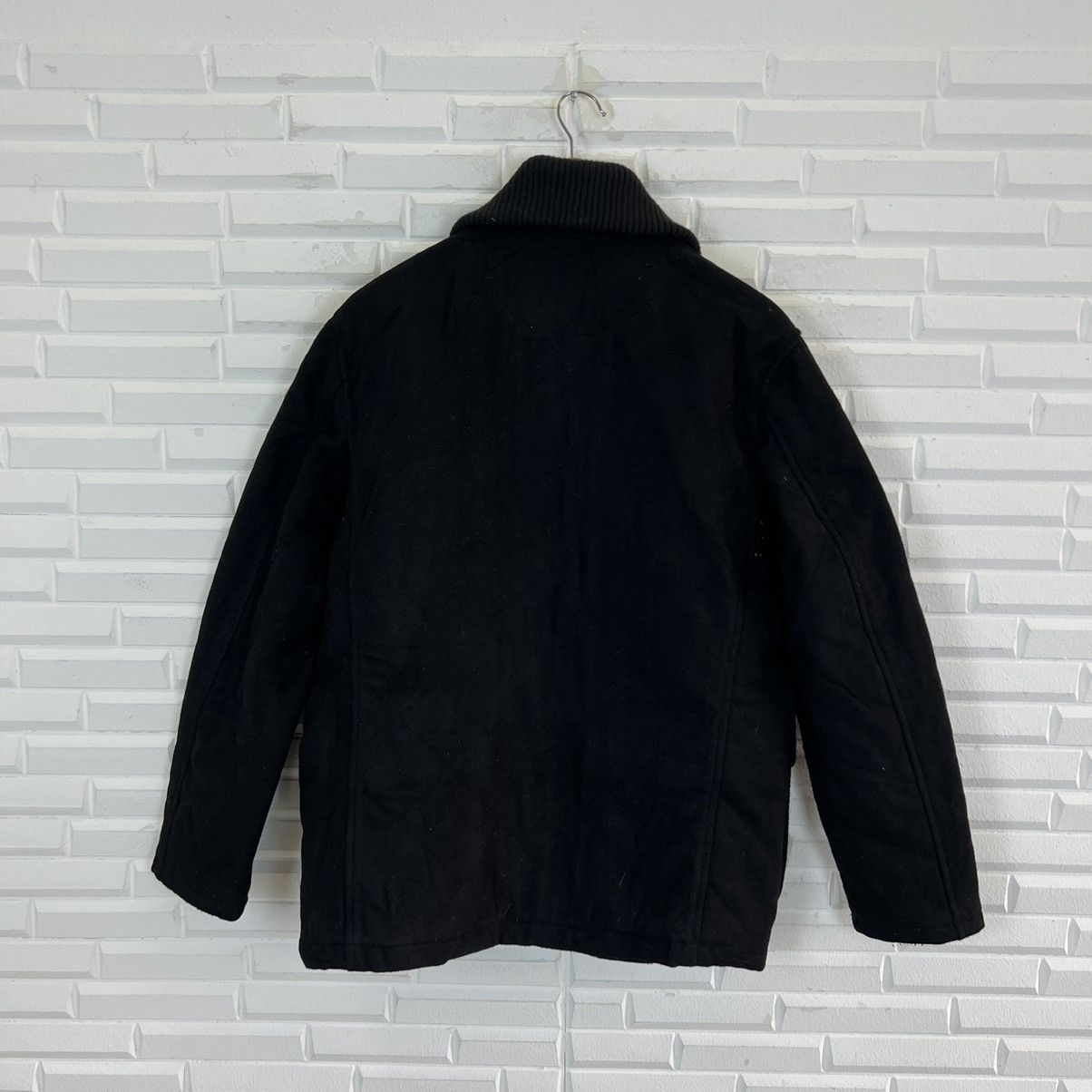 Japanese Brand ICONIC ULTIMATE BLACK DOUBLE COLLAR J.WANDERSON UNIQLO JAPAN Size US M / EU 48-50 / 2 - 9 Thumbnail