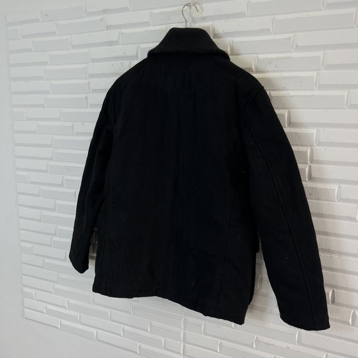 Japanese Brand ICONIC ULTIMATE BLACK DOUBLE COLLAR J.WANDERSON UNIQLO JAPAN Size US M / EU 48-50 / 2 - 10 Thumbnail