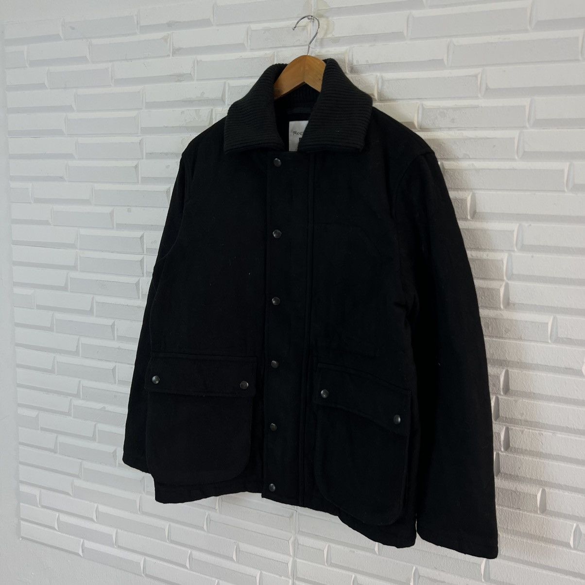 Japanese Brand ICONIC ULTIMATE BLACK DOUBLE COLLAR J.WANDERSON UNIQLO JAPAN Size US M / EU 48-50 / 2 - 2 Thumbnail