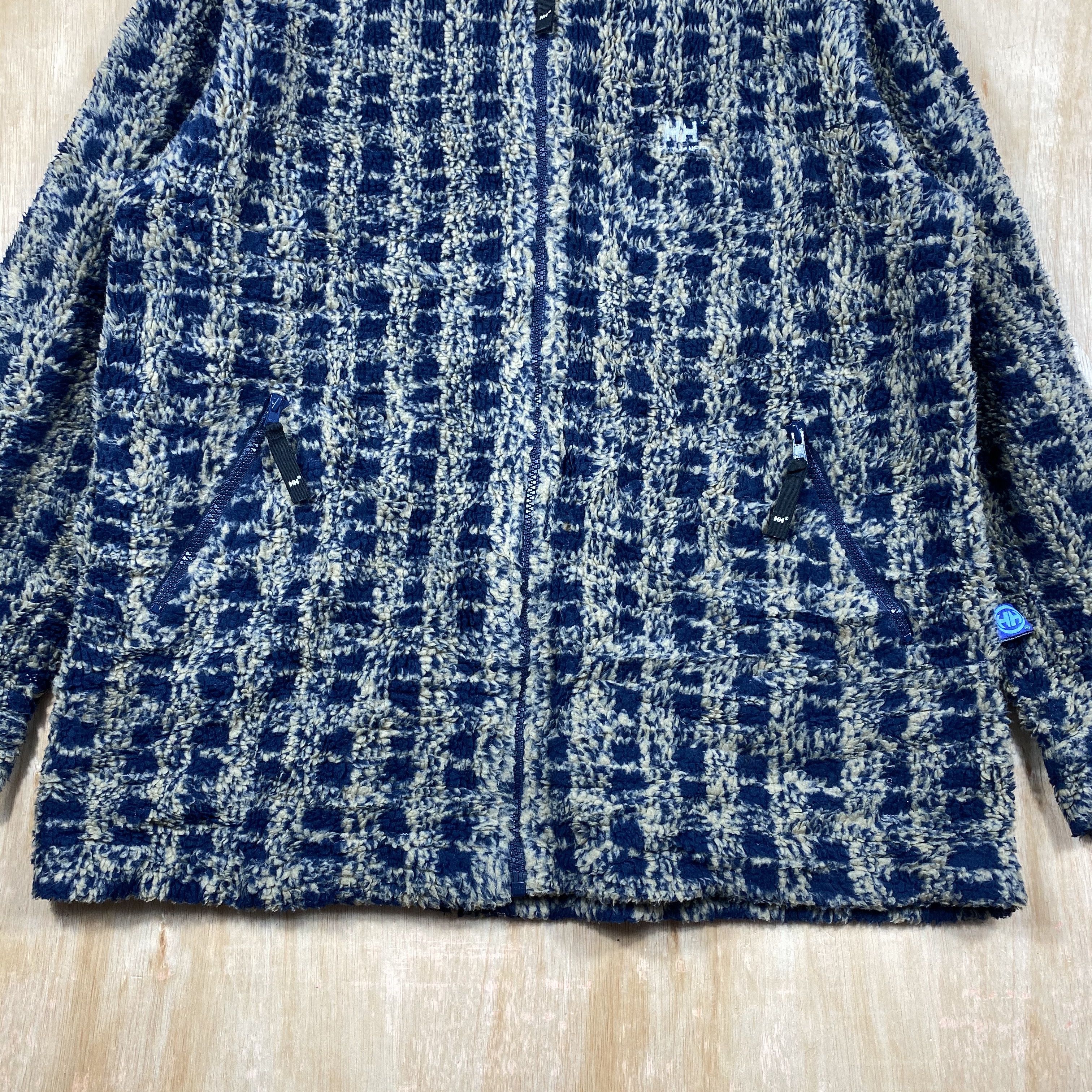 Helly Hansen × Vintage Vintage Helly Hansen Printed Fleece Jacket Size US M / EU 48-50 / 2 - 5 Thumbnail