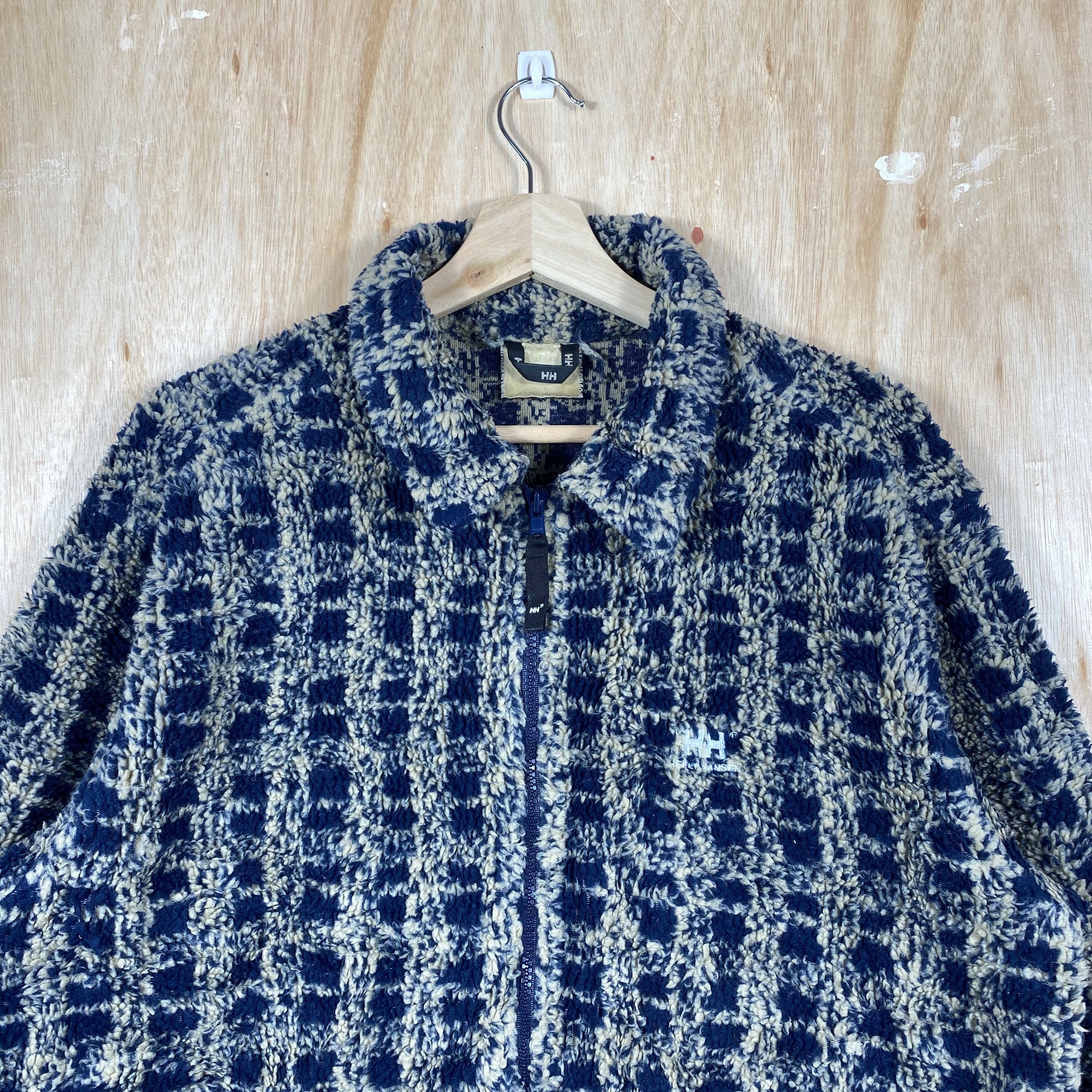 Helly Hansen × Vintage Vintage Helly Hansen Printed Fleece Jacket Size US M / EU 48-50 / 2 - 4 Thumbnail