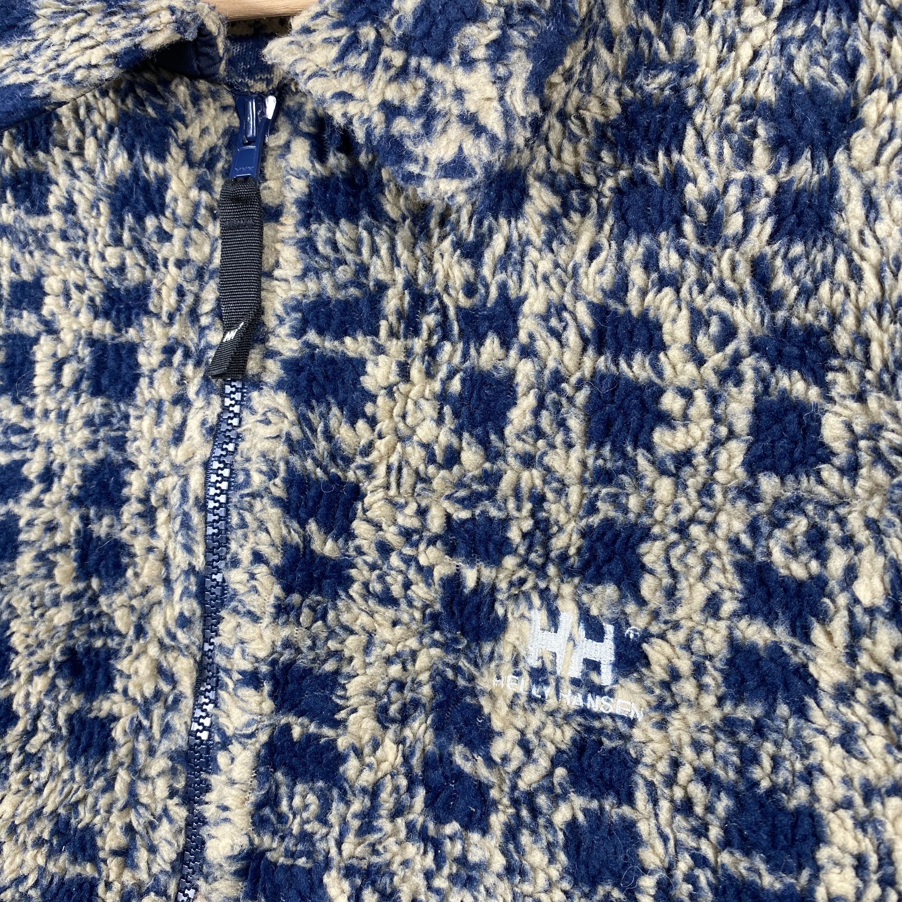 Helly Hansen × Vintage Vintage Helly Hansen Printed Fleece Jacket Size US M / EU 48-50 / 2 - 6 Thumbnail