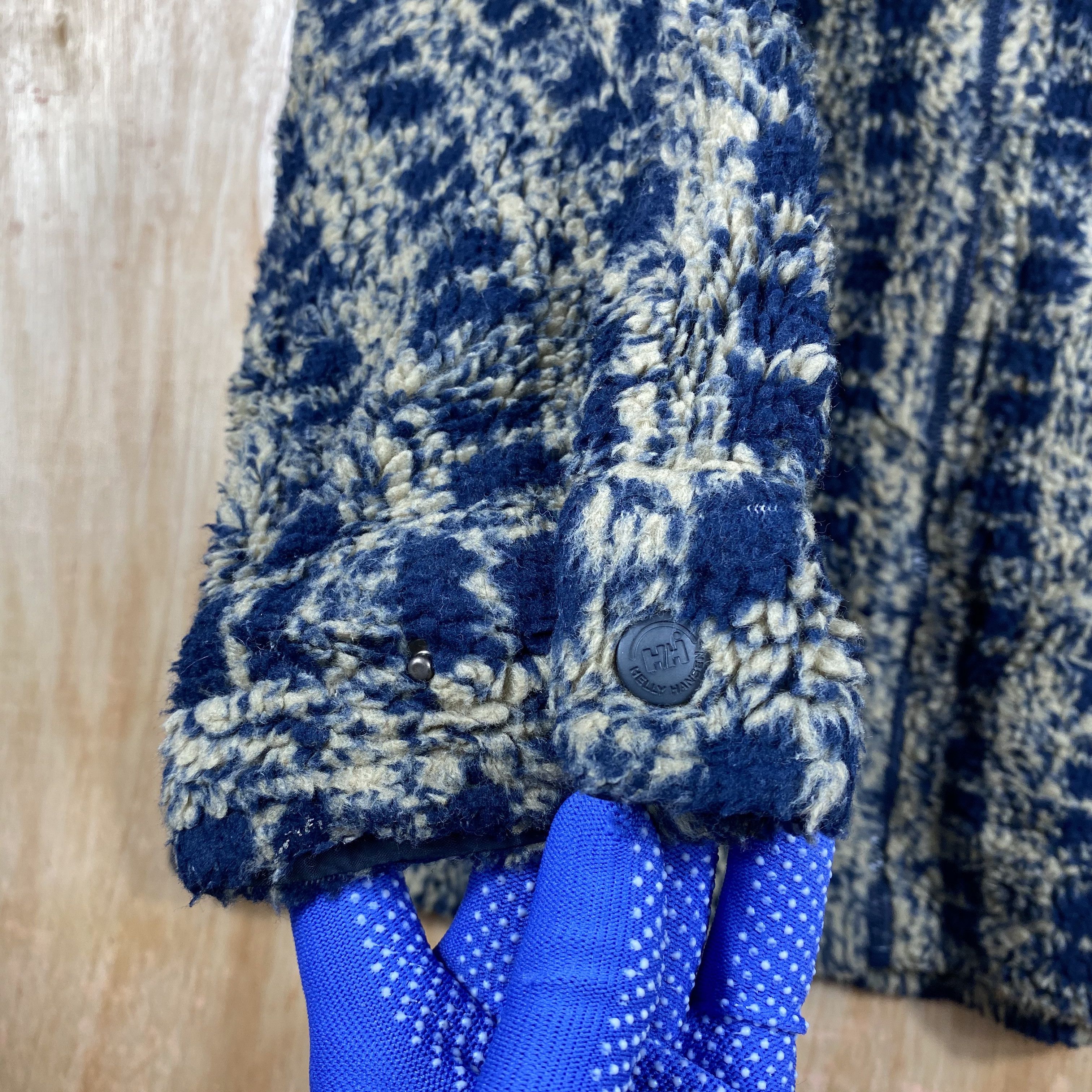 Helly Hansen × Vintage Vintage Helly Hansen Printed Fleece Jacket Size US M / EU 48-50 / 2 - 12 Thumbnail