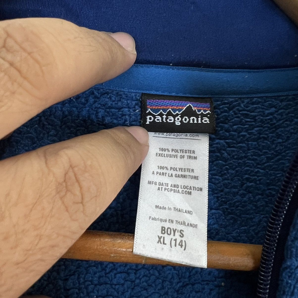 Patagonia PATAGONIA FLEECE JACKET EXTRA LARGE FOR BOYS Size US XL / EU 56 / 4 - 9 Thumbnail