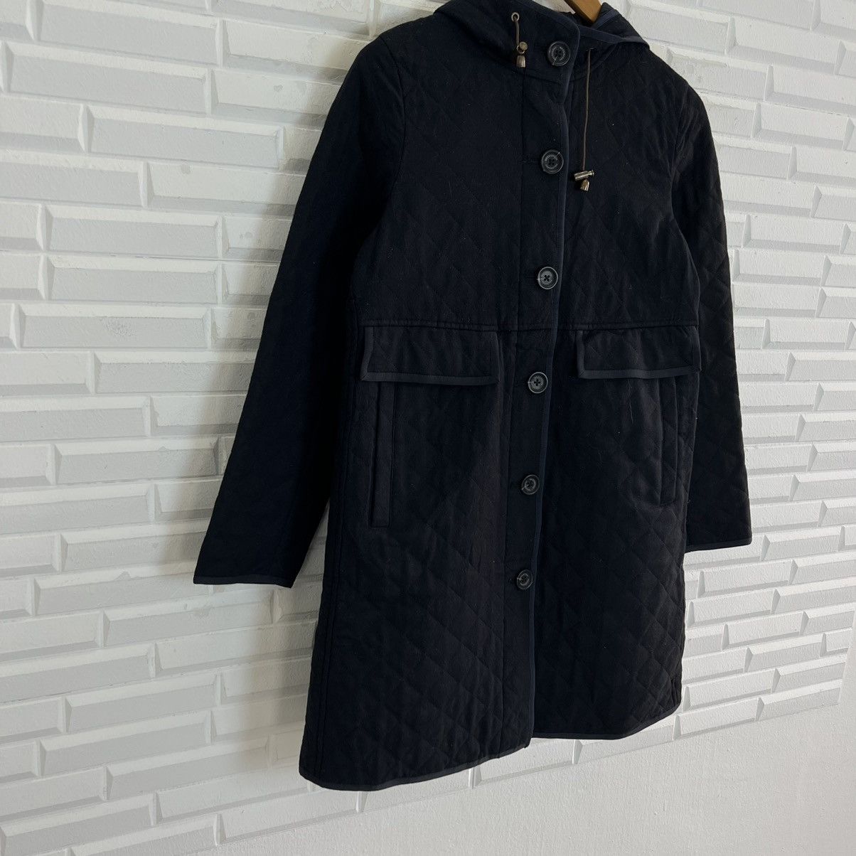 Japanese Brand VINTAGE MACKINTOSH PHILOSOPHY QUILTED LONG JACKET HOODIE Size US M / EU 48-50 / 2 - 5 Thumbnail