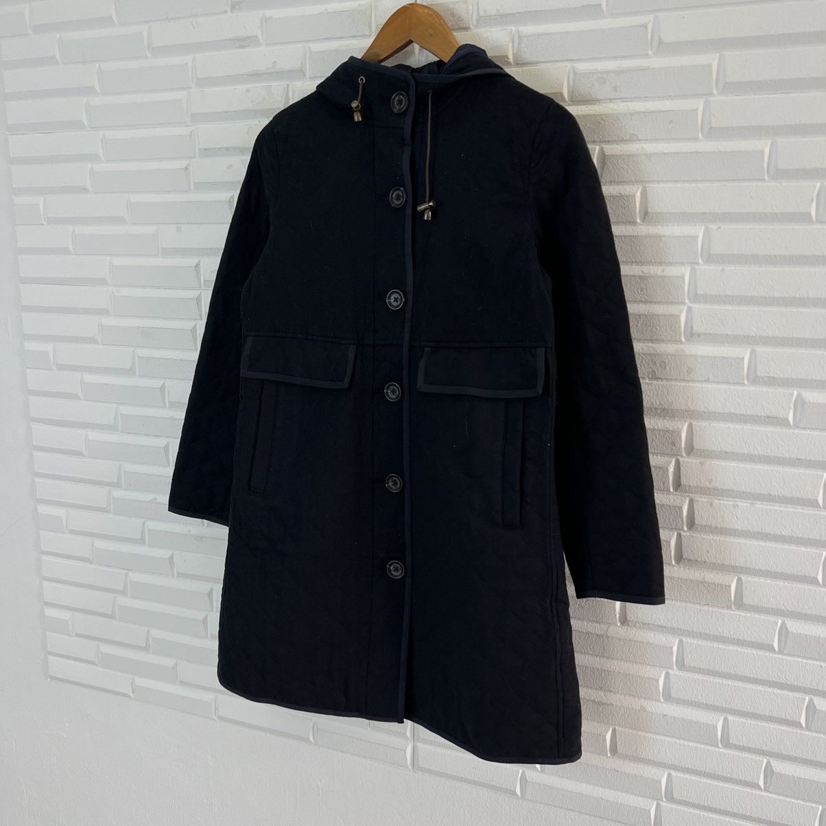 Japanese Brand VINTAGE MACKINTOSH PHILOSOPHY QUILTED LONG JACKET HOODIE Size US M / EU 48-50 / 2 - 2 Thumbnail