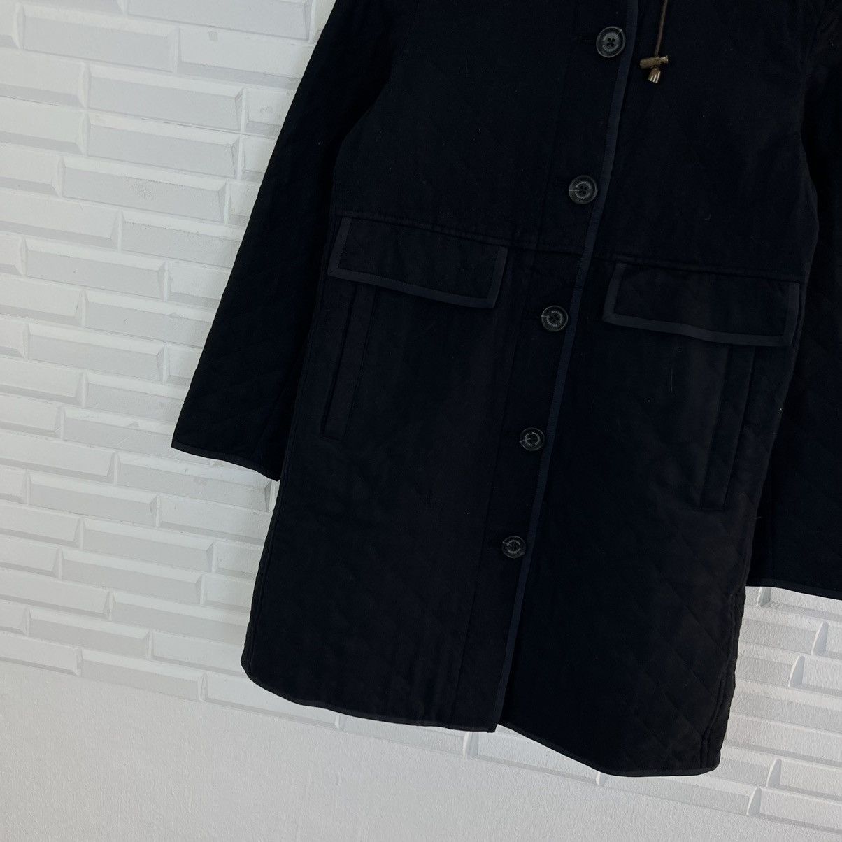 Japanese Brand VINTAGE MACKINTOSH PHILOSOPHY QUILTED LONG JACKET HOODIE Size US M / EU 48-50 / 2 - 4 Thumbnail