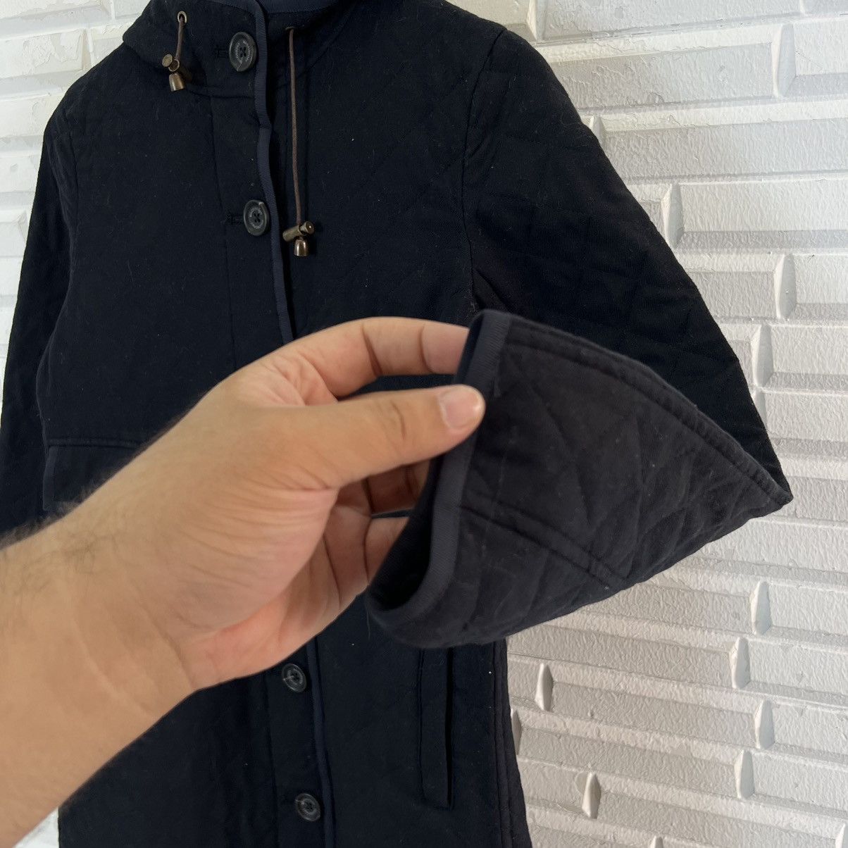 Japanese Brand VINTAGE MACKINTOSH PHILOSOPHY QUILTED LONG JACKET HOODIE Size US M / EU 48-50 / 2 - 7 Thumbnail