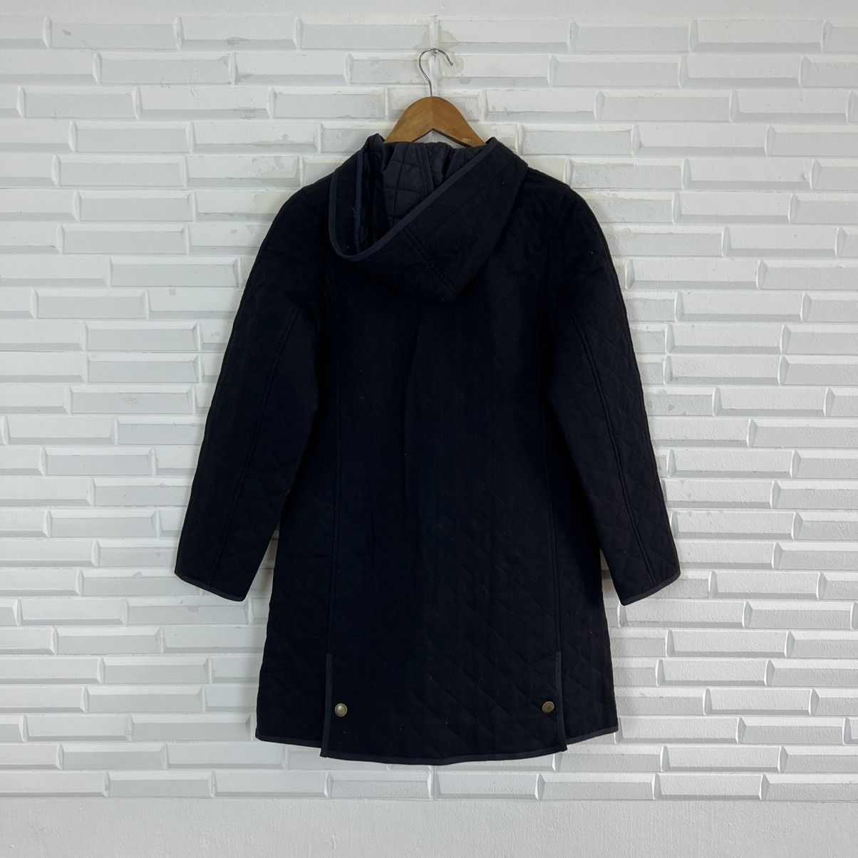 Japanese Brand VINTAGE MACKINTOSH PHILOSOPHY QUILTED LONG JACKET HOODIE Size US M / EU 48-50 / 2 - 8 Thumbnail