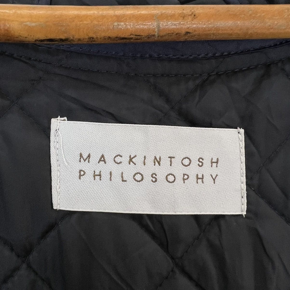Japanese Brand VINTAGE MACKINTOSH PHILOSOPHY QUILTED LONG JACKET HOODIE Size US M / EU 48-50 / 2 - 13 Thumbnail