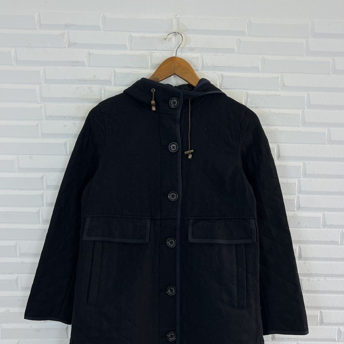 Japanese Brand VINTAGE MACKINTOSH PHILOSOPHY QUILTED LONG JACKET HOODIE Size US M / EU 48-50 / 2 - 3 Thumbnail