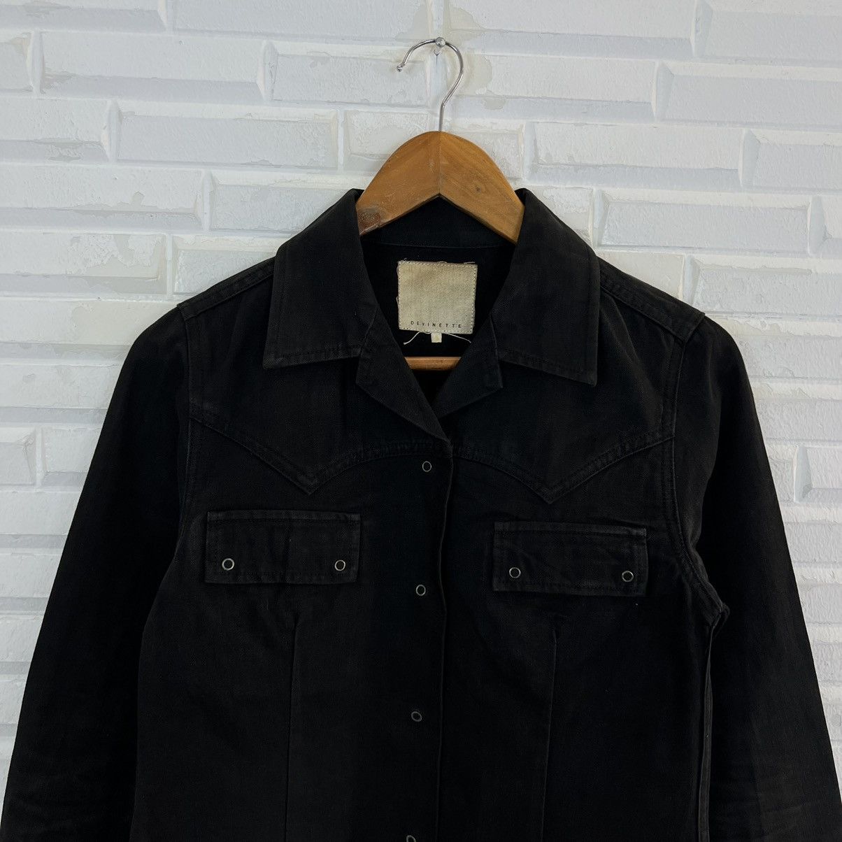 Japanese Brand HIKORY CHORE JACKET DEVINETTE MADE IN JAPAN CARGO JACKET Size US S / EU 44-46 / 1 - 3 Thumbnail