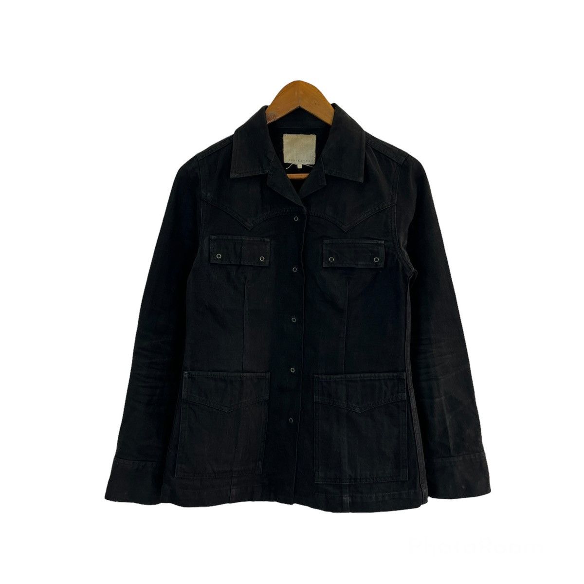 Japanese Brand HIKORY CHORE JACKET DEVINETTE MADE IN JAPAN CARGO JACKET Size US S / EU 44-46 / 1 - 1 Thumbnail