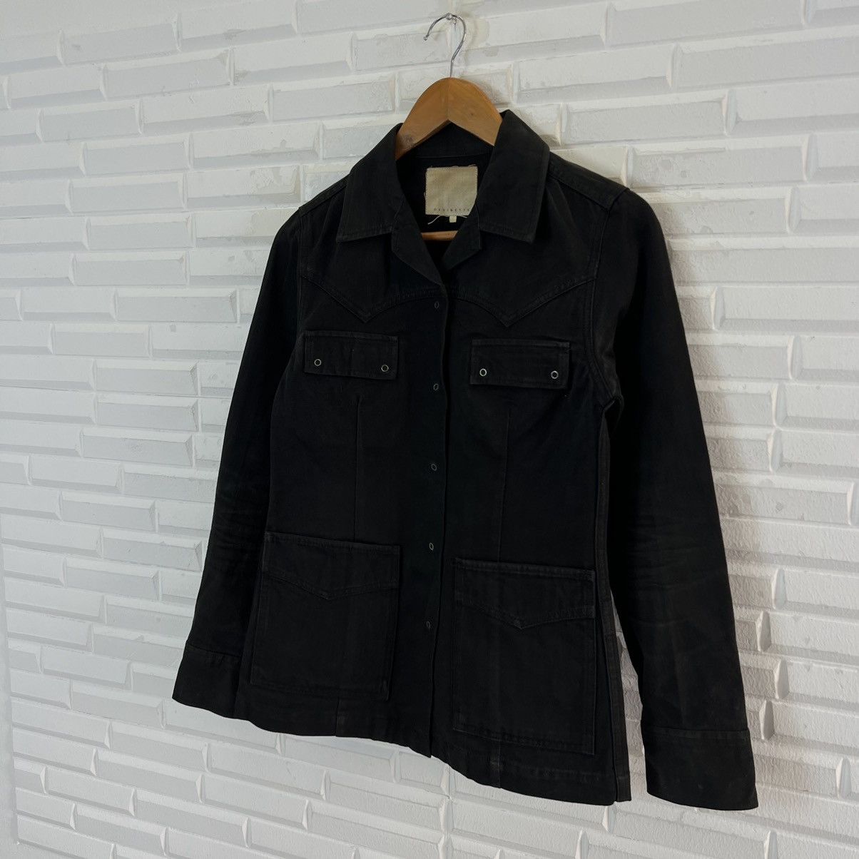 Japanese Brand HIKORY CHORE JACKET DEVINETTE MADE IN JAPAN CARGO JACKET Size US S / EU 44-46 / 1 - 2 Thumbnail