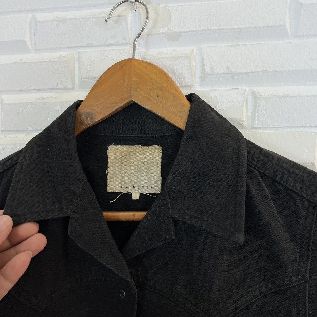 Japanese Brand HIKORY CHORE JACKET DEVINETTE MADE IN JAPAN CARGO JACKET Size US S / EU 44-46 / 1 - 6 Thumbnail