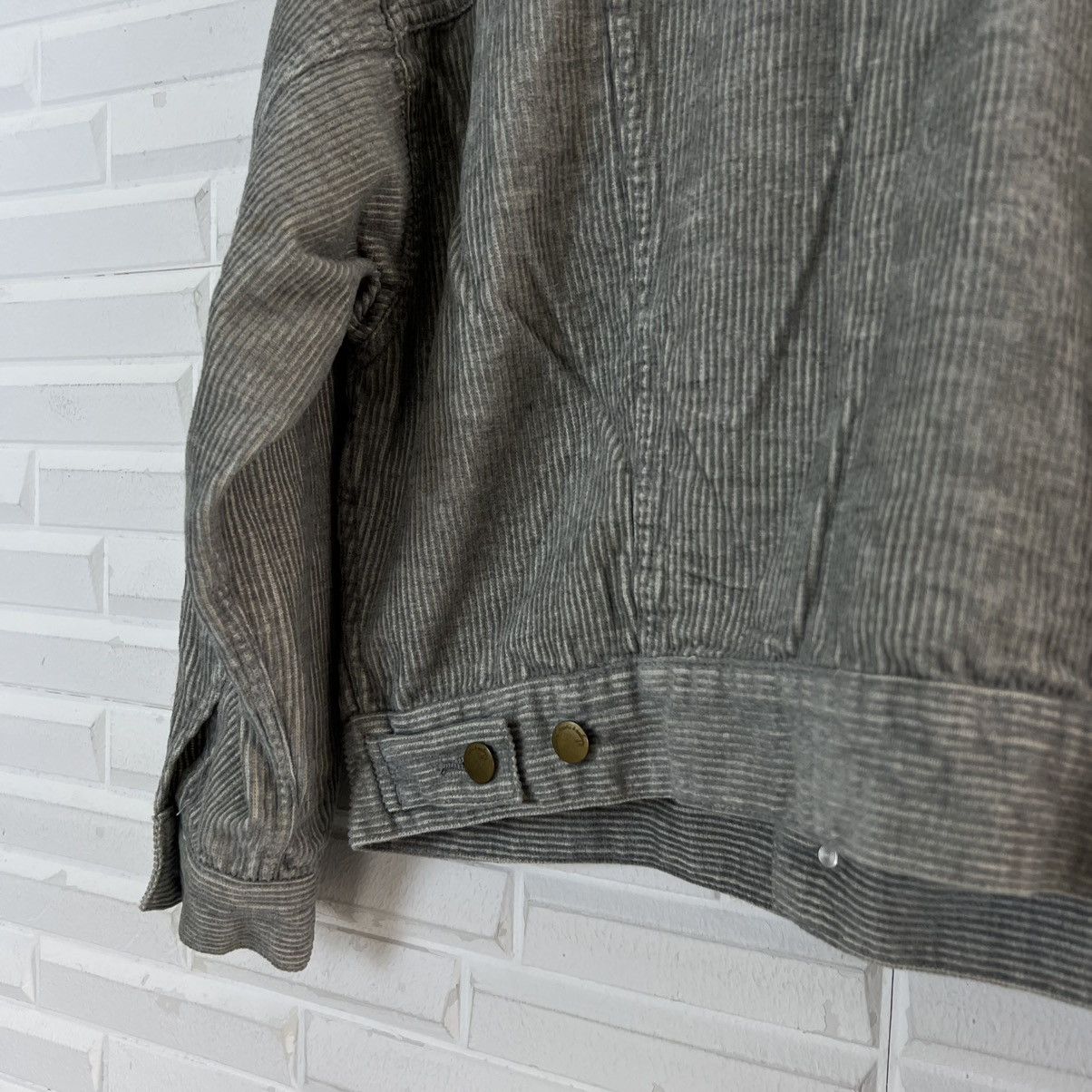 Japanese Brand VINTAGE CROPPED TRUCKER DENIM JACKET EARTH MUSIC & ECOLOGY Size US M / EU 48-50 / 2 - 9 Thumbnail