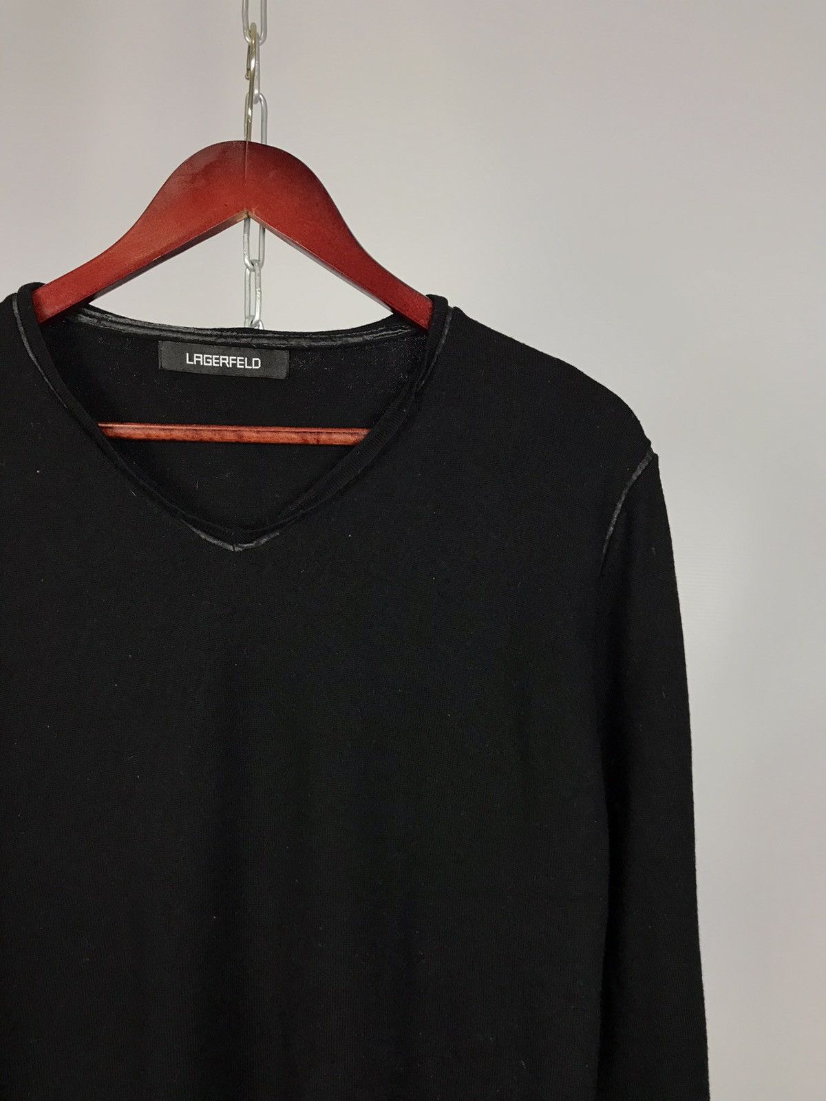 Karl Lagerfeld Karl Lagerfeld luxury sweater Size US M / EU 48-50 / 2 - 2 Thumbnail