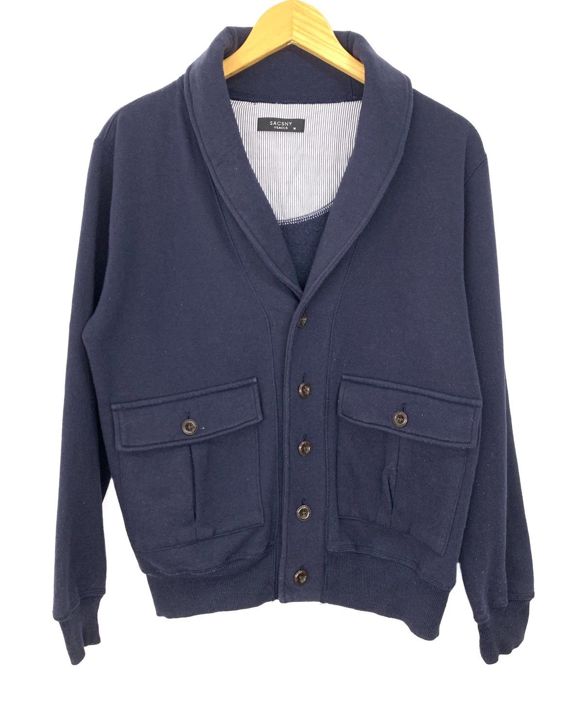 Yohji Yamamoto Iconic 🎌 Yohji Yamamoto Cargo Cardigan Jacket Size US M / EU 48-50 / 2 - 1 Thumbnail