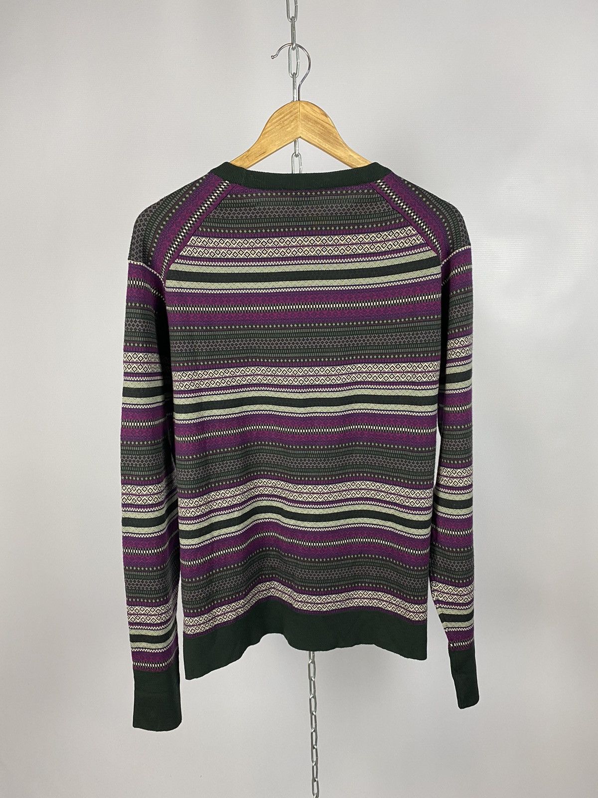 John Smedley John Smedley luxury sweater streetwear multicolour size L Size US L / EU 52-54 / 3 - 5 Thumbnail