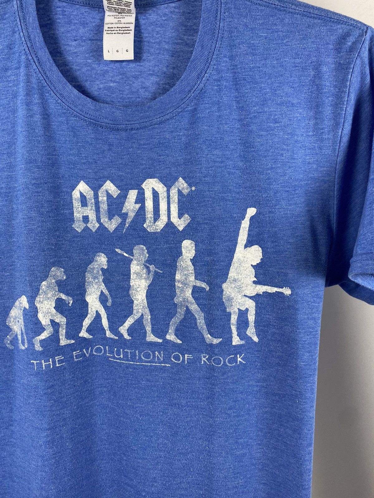 AC/DC Ac/Dc evolution T-shirts band tee rock tee size L Size US M / EU 48-50 / 2 - 3 Thumbnail