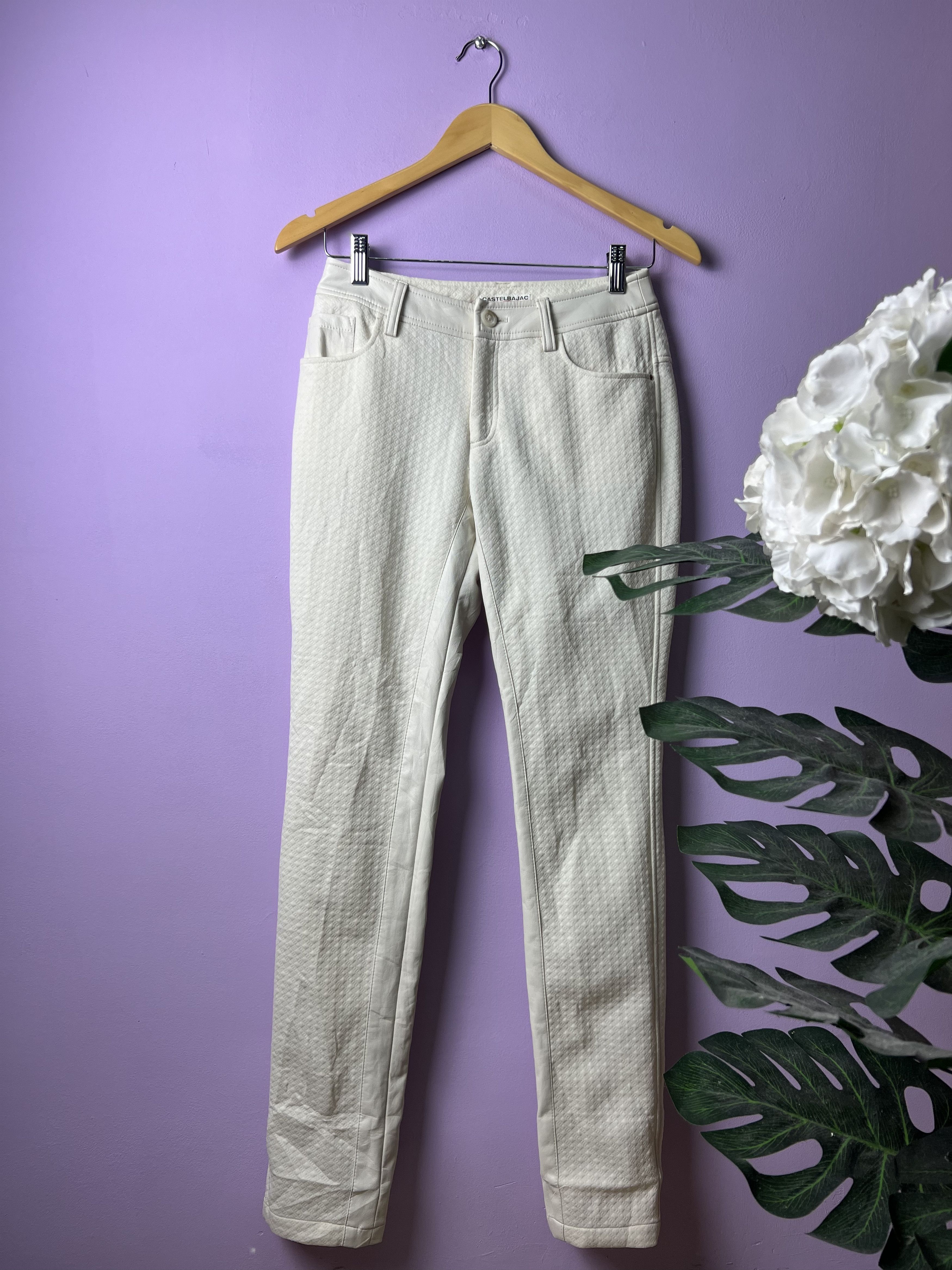 Jean Charles De Castelbajac 🔥Castelbajac Sport Light Pants Size 27" / US 4 / IT 40 - 1 Thumbnail