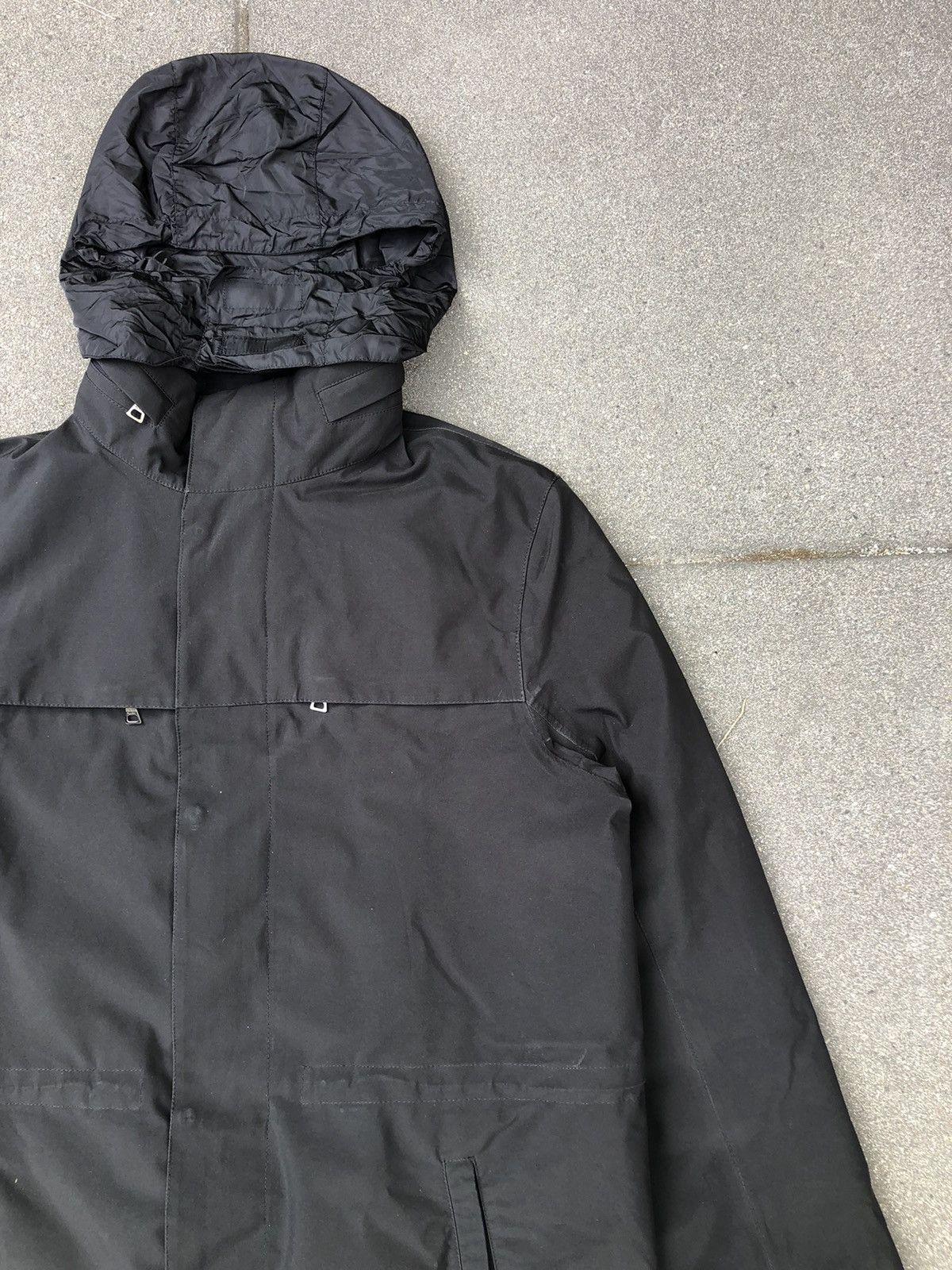 Prada 2 in 1 90s Prada Nylon Chest Pocket Jacket Size US L / EU 52-54 / 3 - 3 Thumbnail
