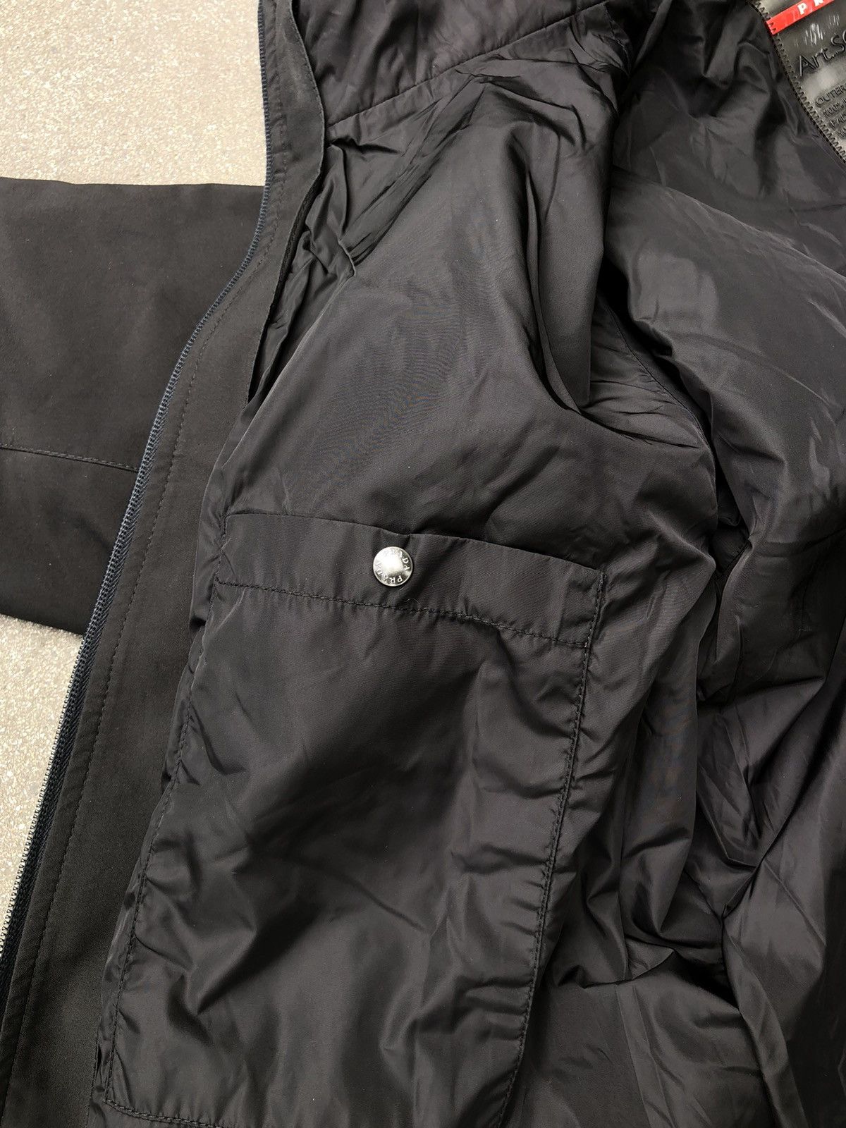 Prada 2 in 1 90s Prada Nylon Chest Pocket Jacket Size US L / EU 52-54 / 3 - 12 Thumbnail