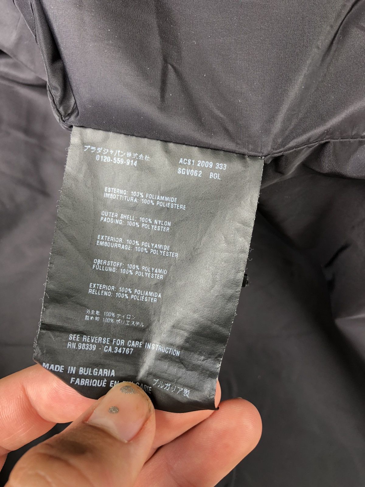 Prada 2 in 1 90s Prada Nylon Chest Pocket Jacket Size US L / EU 52-54 / 3 - 13 Thumbnail