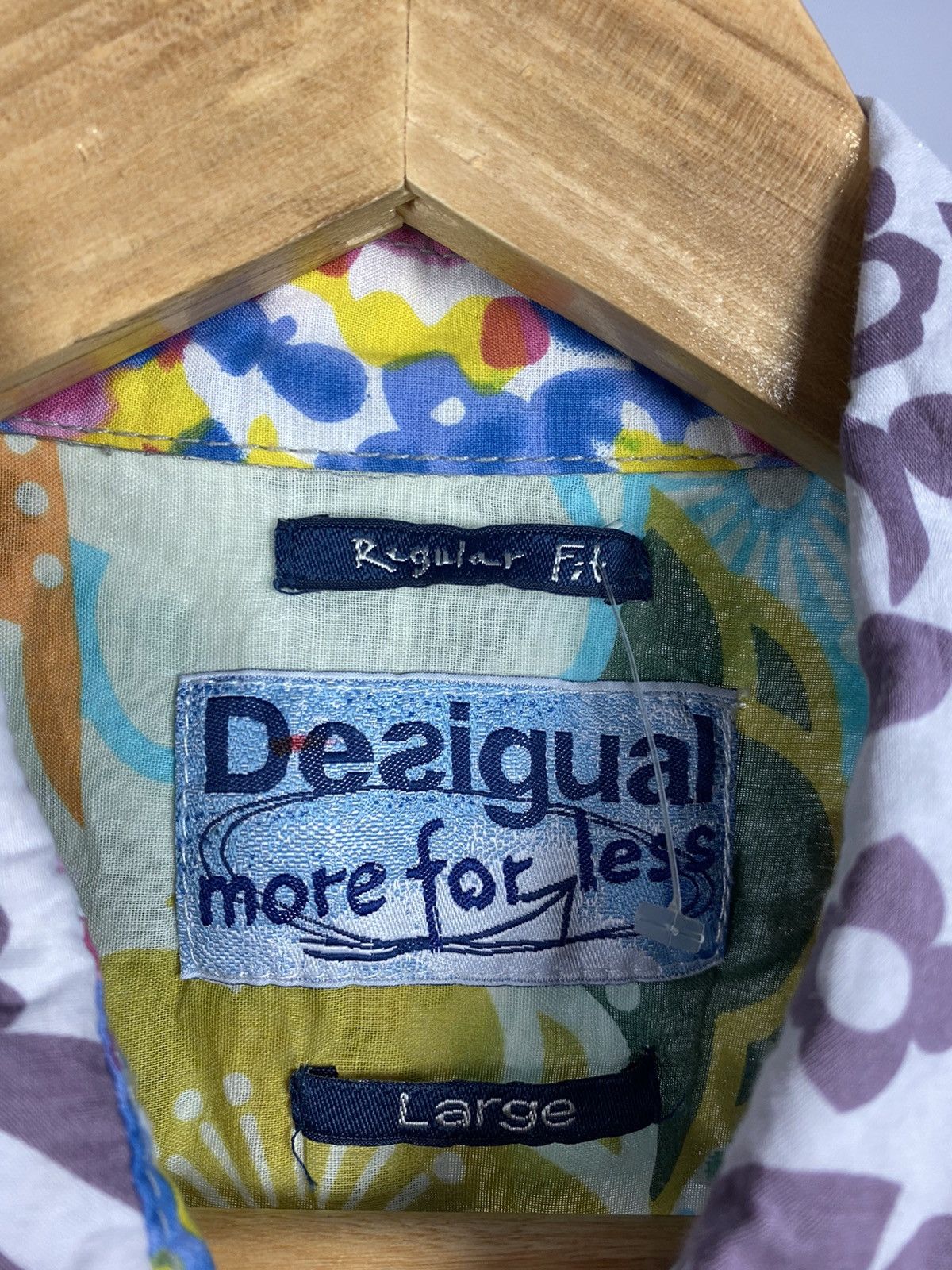 Desigual Desigual shirt streetwear multicolour size L Size US L / EU 52-54 / 3 - 3 Thumbnail