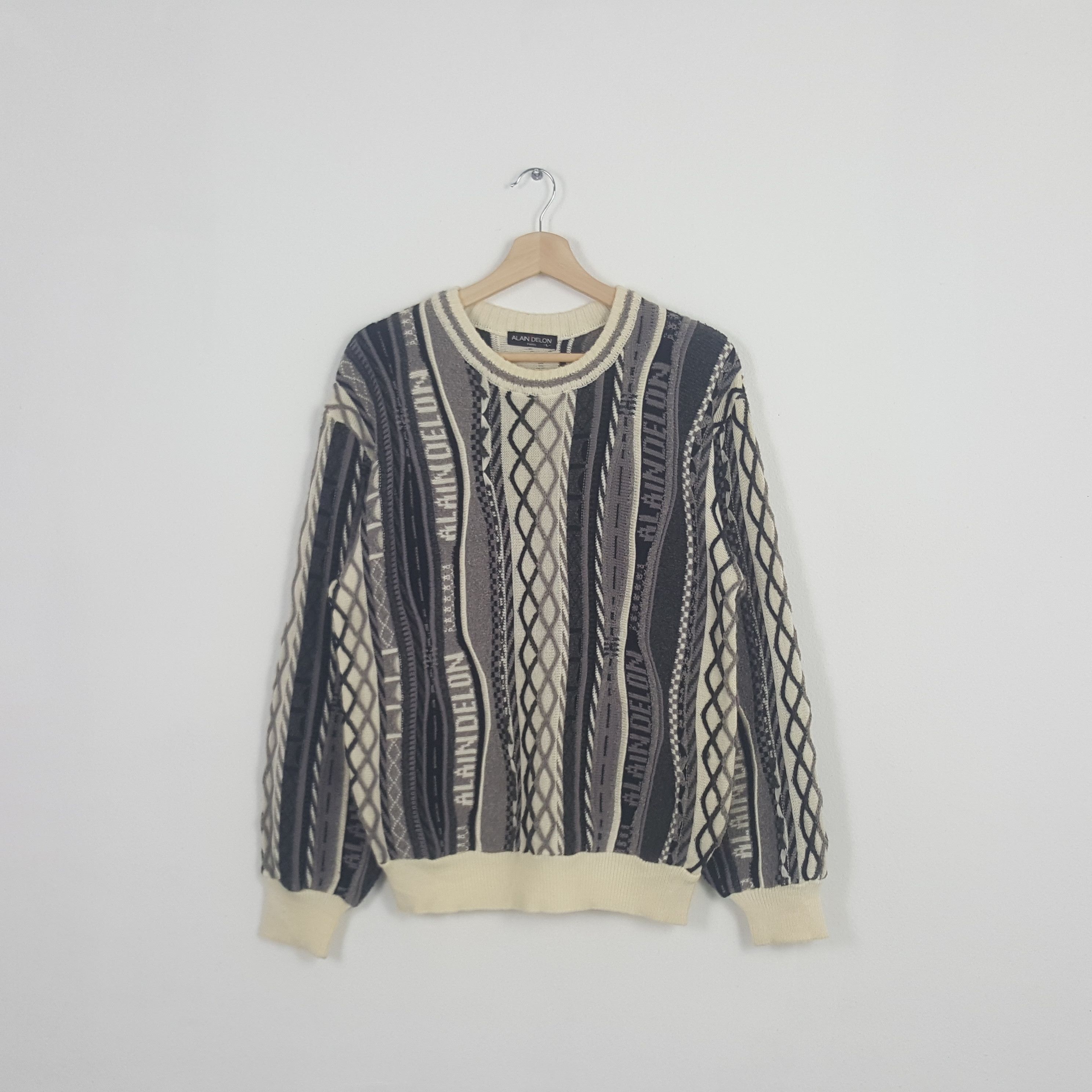 Vintage Alain De Harris Delon Lon Coogi Style Sweatshirt