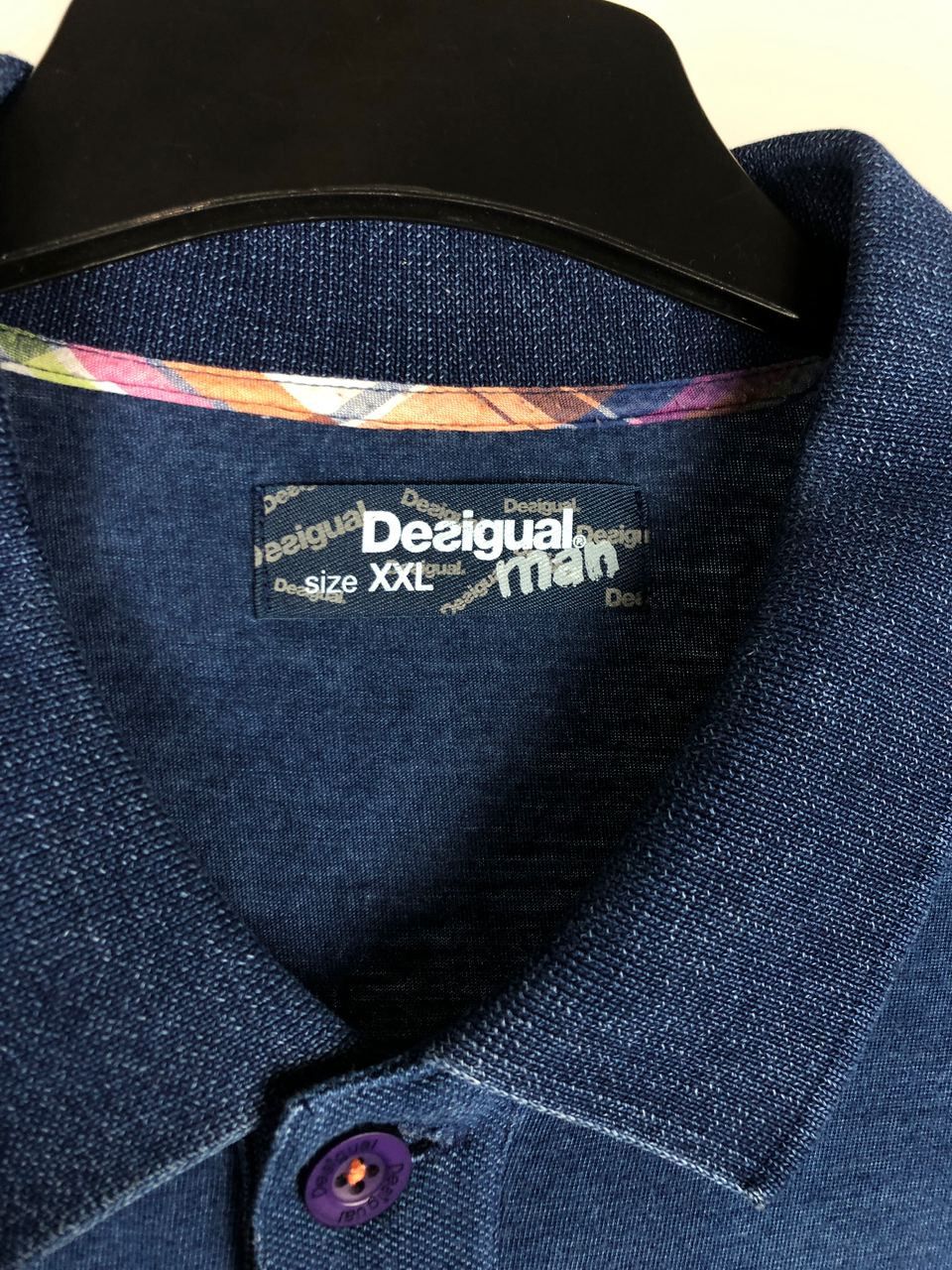 Desigual Desigual polo T-shirts designer blue size XXL Size US XXL / EU 58 / 5 - 3 Thumbnail
