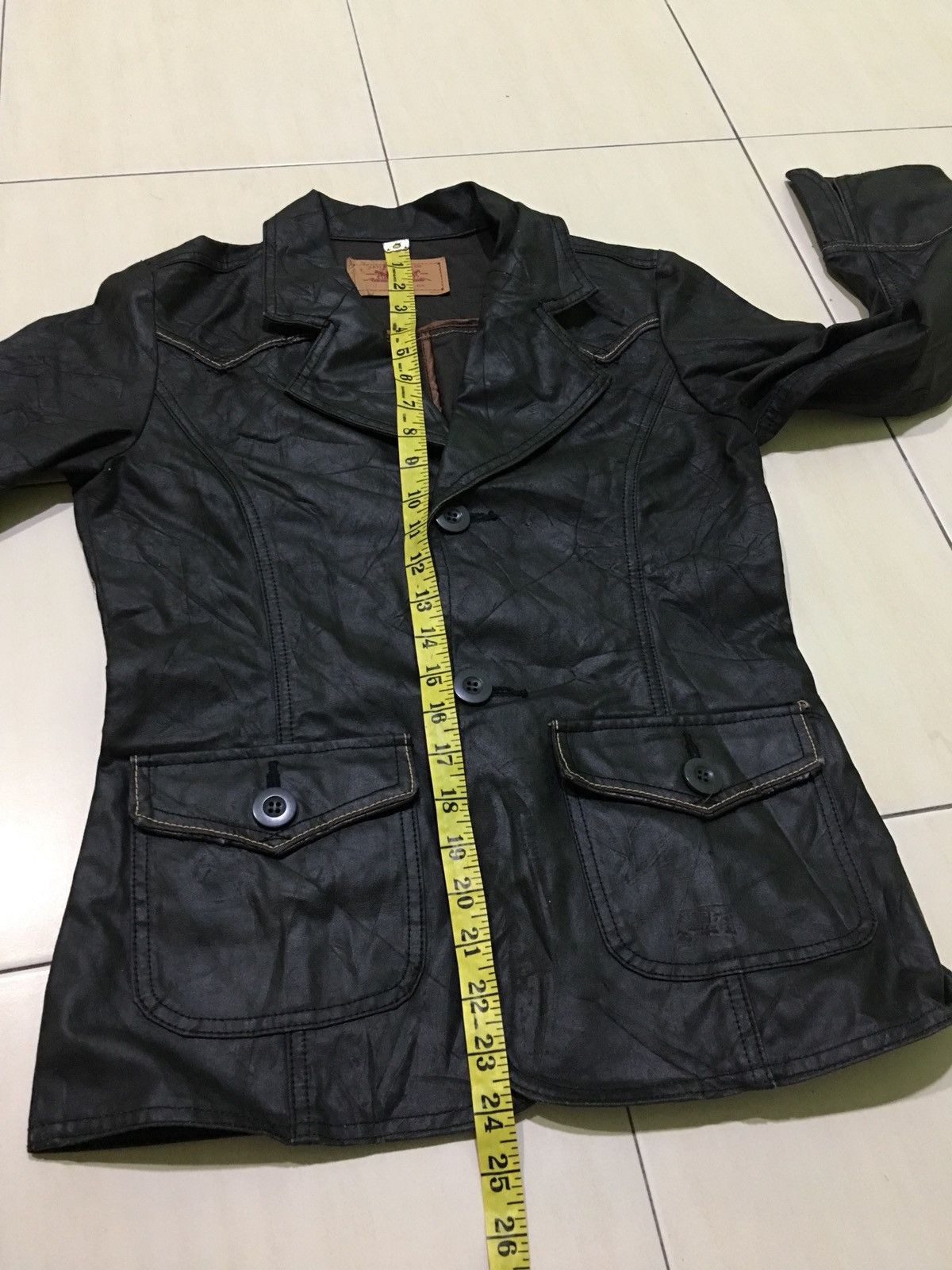 Levi's Vintage Levis Leather Jacket For Women / Ladies Jacket Size S / US 4 / IT 40 - 7 Thumbnail