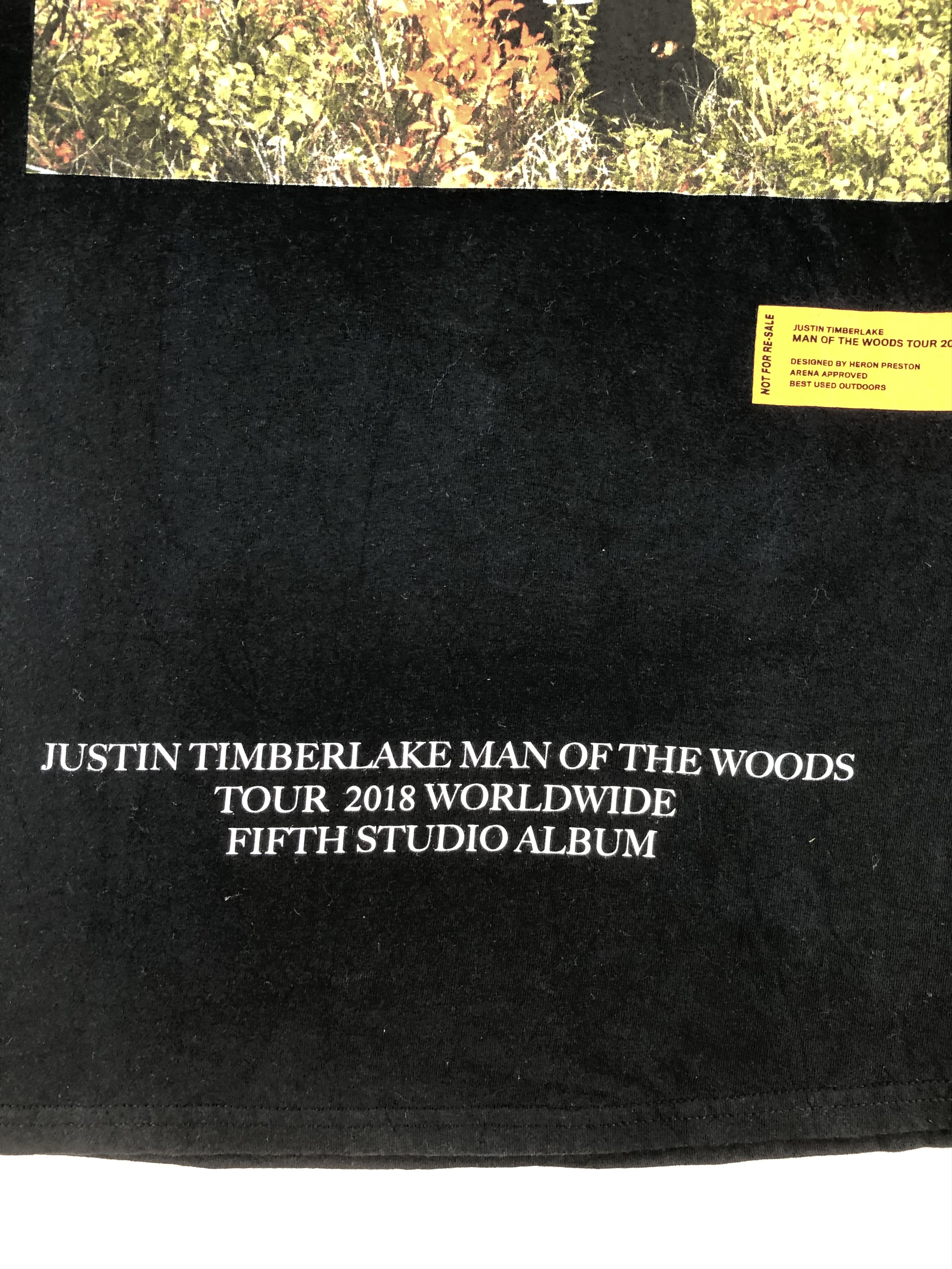 Band Tees Justin Timberlake Man Of The Woods Tour 2018 T Shirt Size US L / EU 52-54 / 3 - 5 Thumbnail