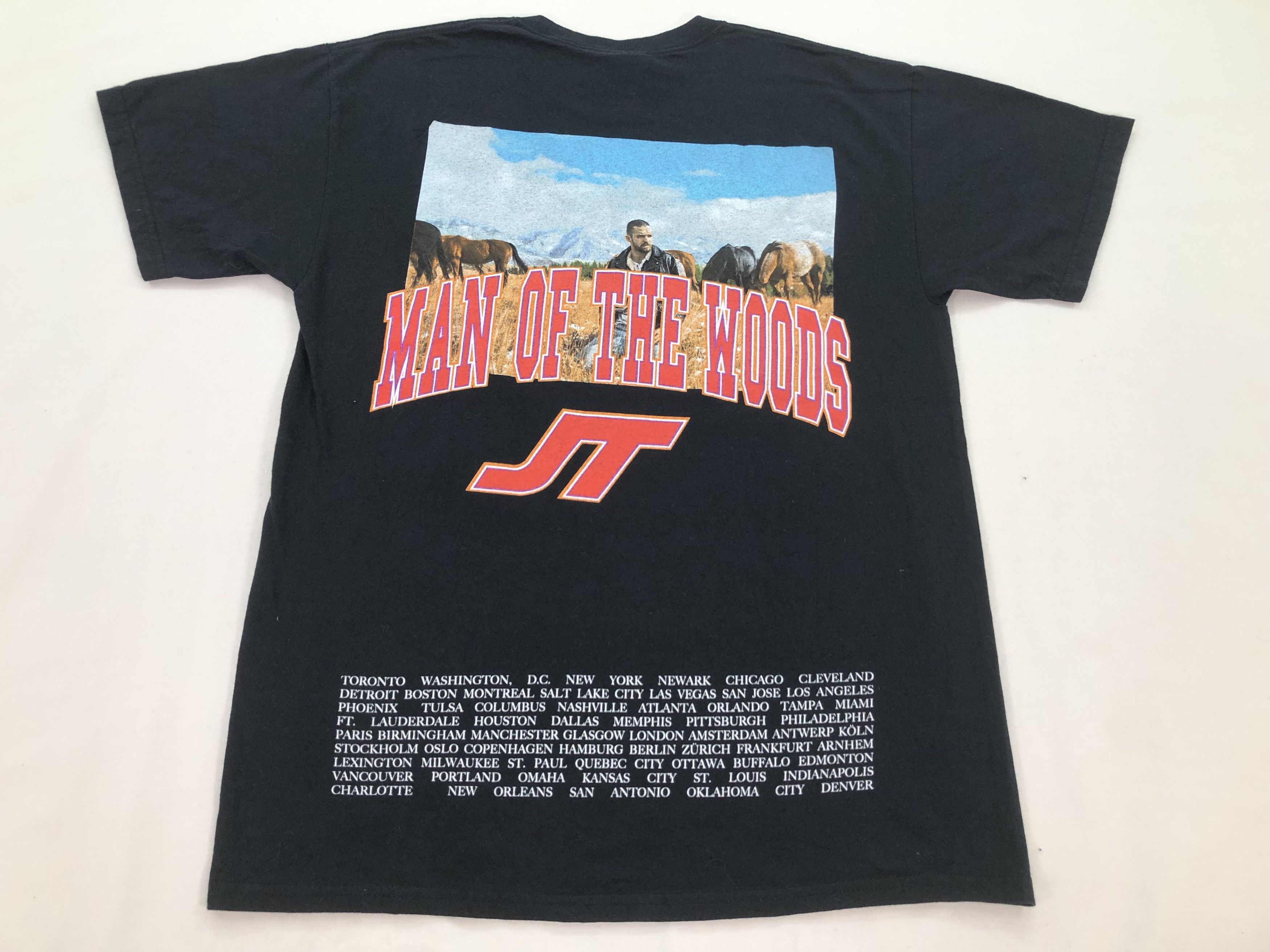 Band Tees Justin Timberlake Man Of The Woods Tour 2018 T Shirt Size US L / EU 52-54 / 3 - 2 Thumbnail