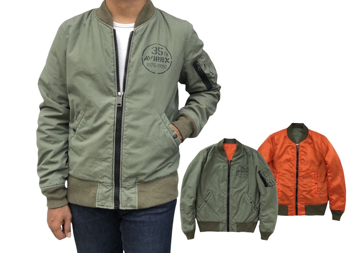 Avirex Avirex 35th Anniversary 1975 - 2010 Ma-1 Flight Jacket Size US M / EU 48-50 / 2 - 4 Thumbnail