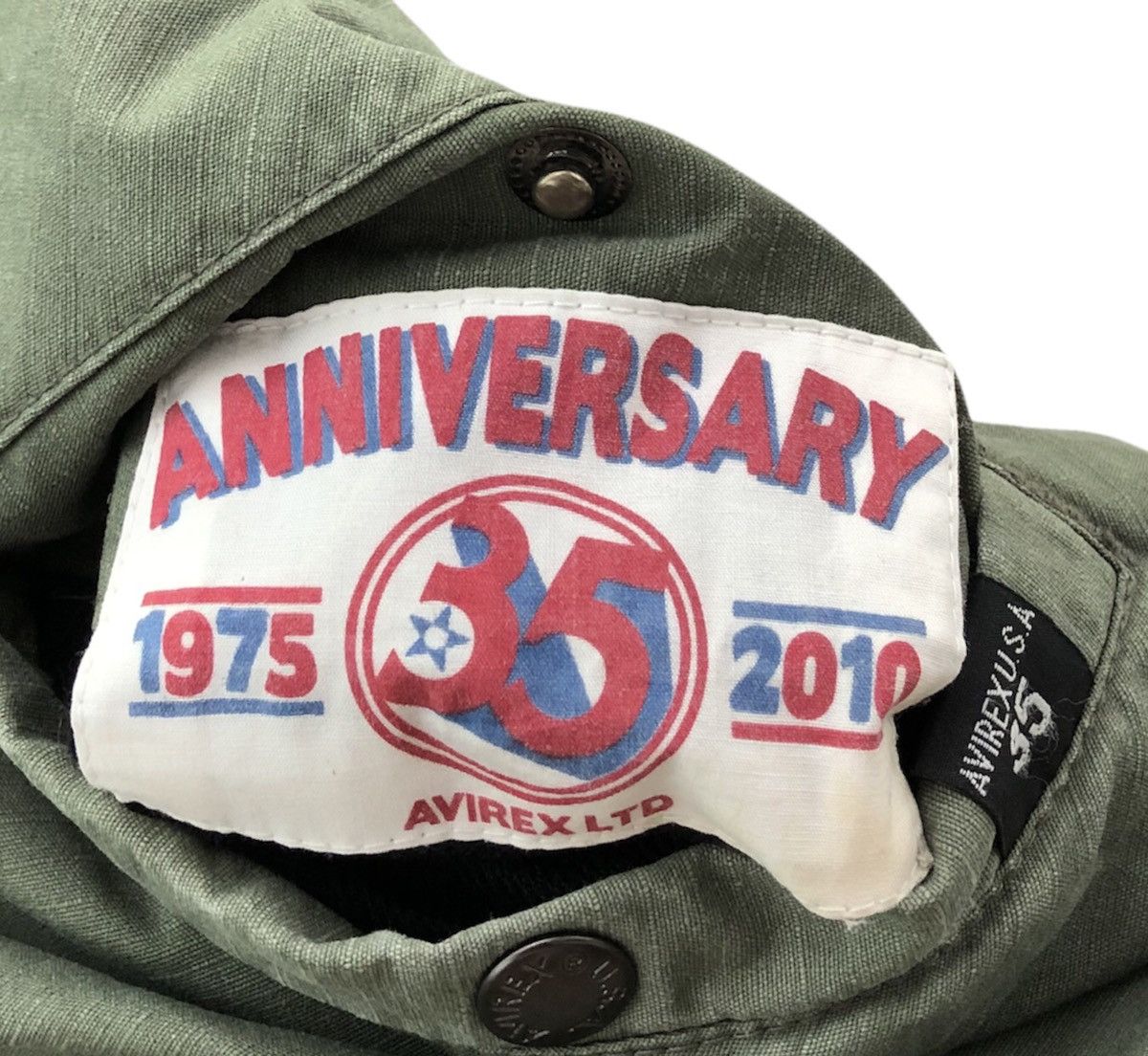 Avirex Avirex 35th Anniversary 1975 - 2010 Ma-1 Flight Jacket Size US M / EU 48-50 / 2 - 14 Thumbnail