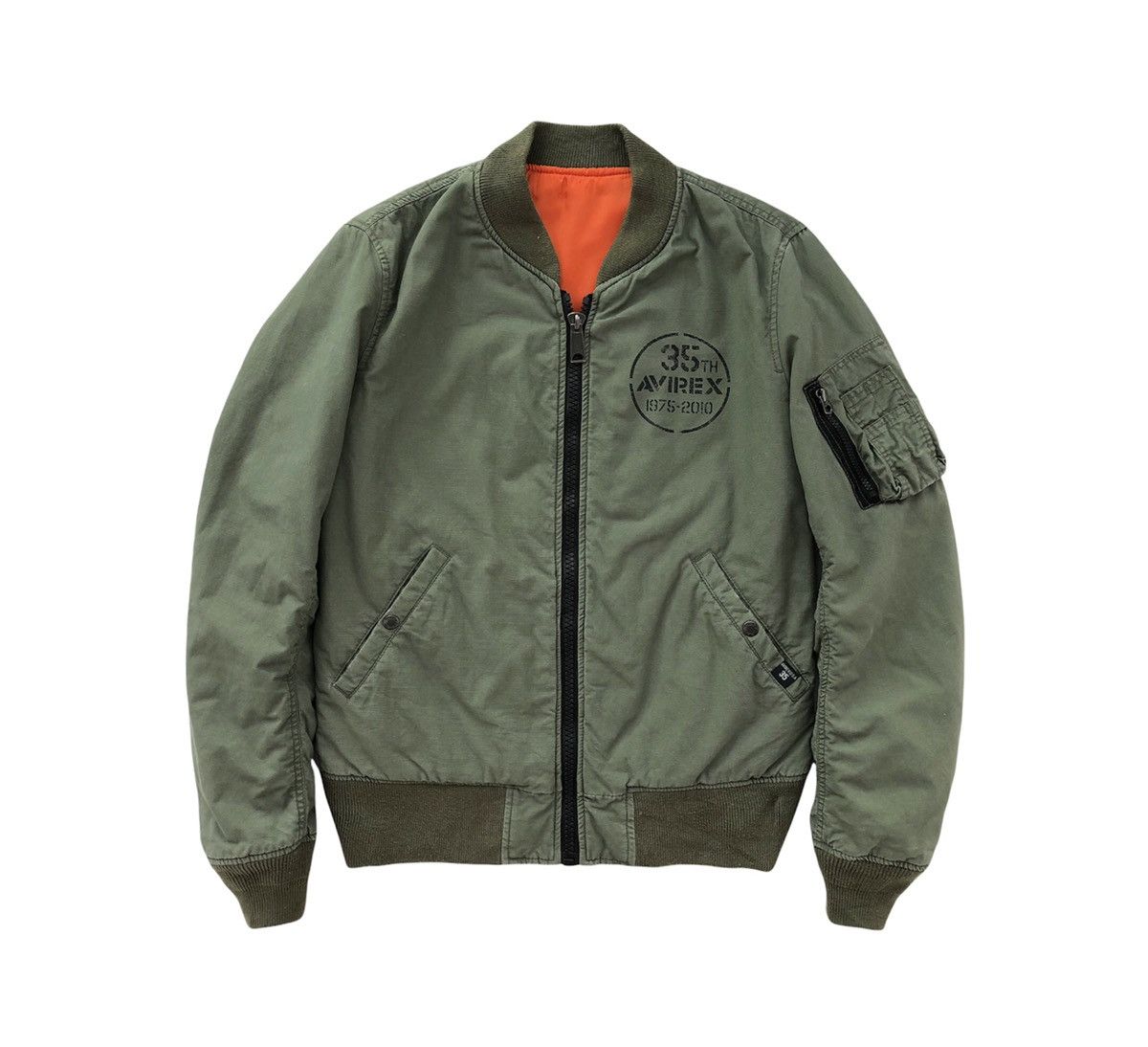 Avirex Avirex 35th Anniversary 1975 - 2010 Ma-1 Flight Jacket Size US M / EU 48-50 / 2 - 1 Thumbnail