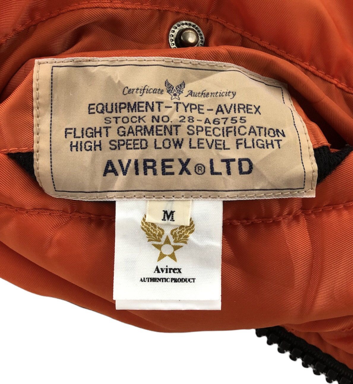 Avirex Avirex 35th Anniversary 1975 - 2010 Ma-1 Flight Jacket Size US M / EU 48-50 / 2 - 18 Thumbnail