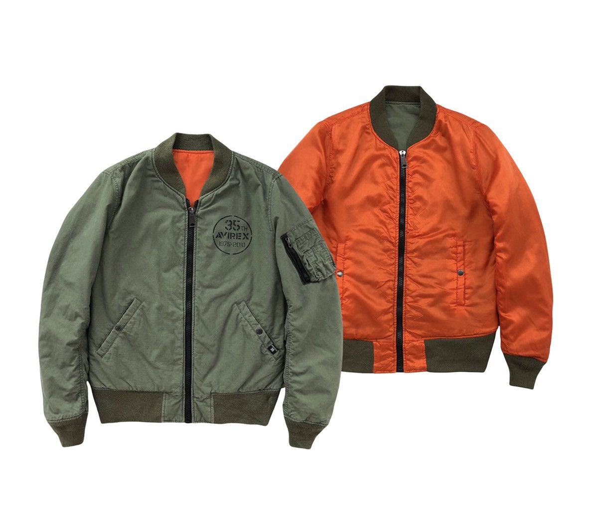 Avirex Avirex 35th Anniversary 1975 - 2010 Ma-1 Flight Jacket Size US M / EU 48-50 / 2 - 2 Thumbnail