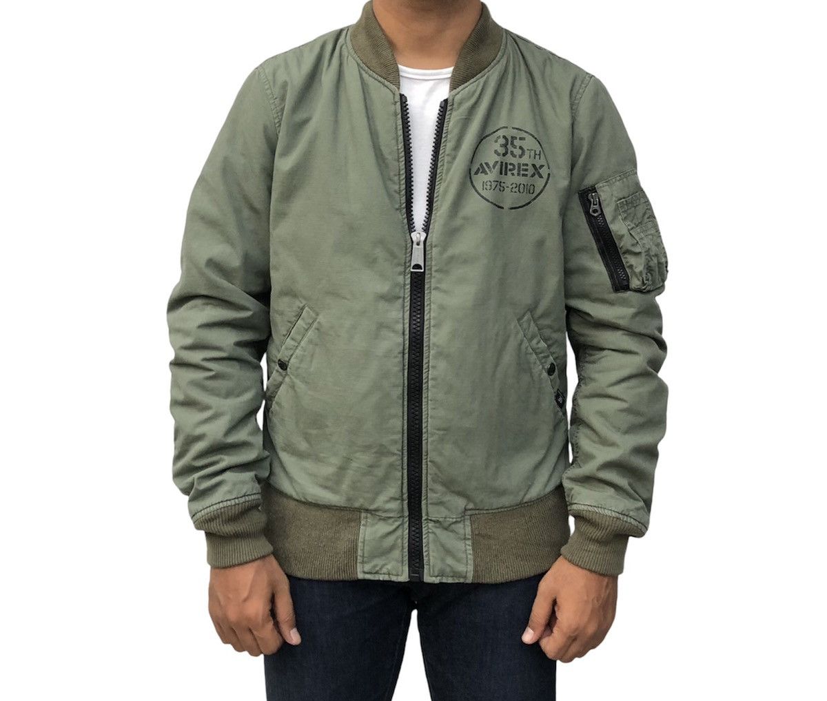 Avirex Avirex 35th Anniversary 1975 - 2010 Ma-1 Flight Jacket Size US M / EU 48-50 / 2 - 21 Thumbnail