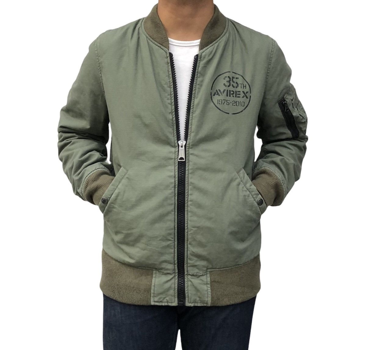 Avirex Avirex 35th Anniversary 1975 - 2010 Ma-1 Flight Jacket Size US M / EU 48-50 / 2 - 19 Thumbnail