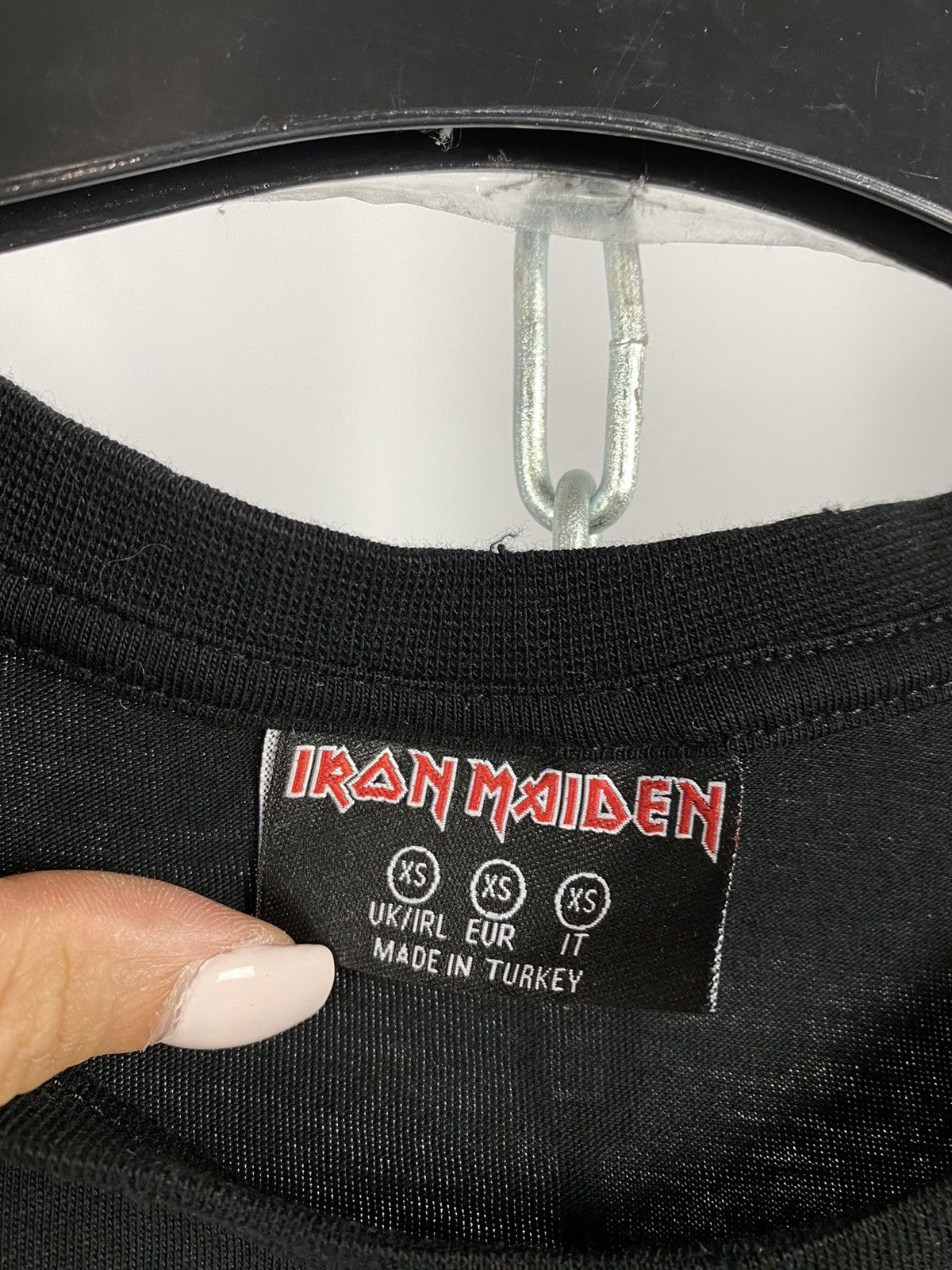 Band Tees Iron maiden big logo rock tee big logo size XS Size US XS / EU 42 / 0 - 4 Thumbnail