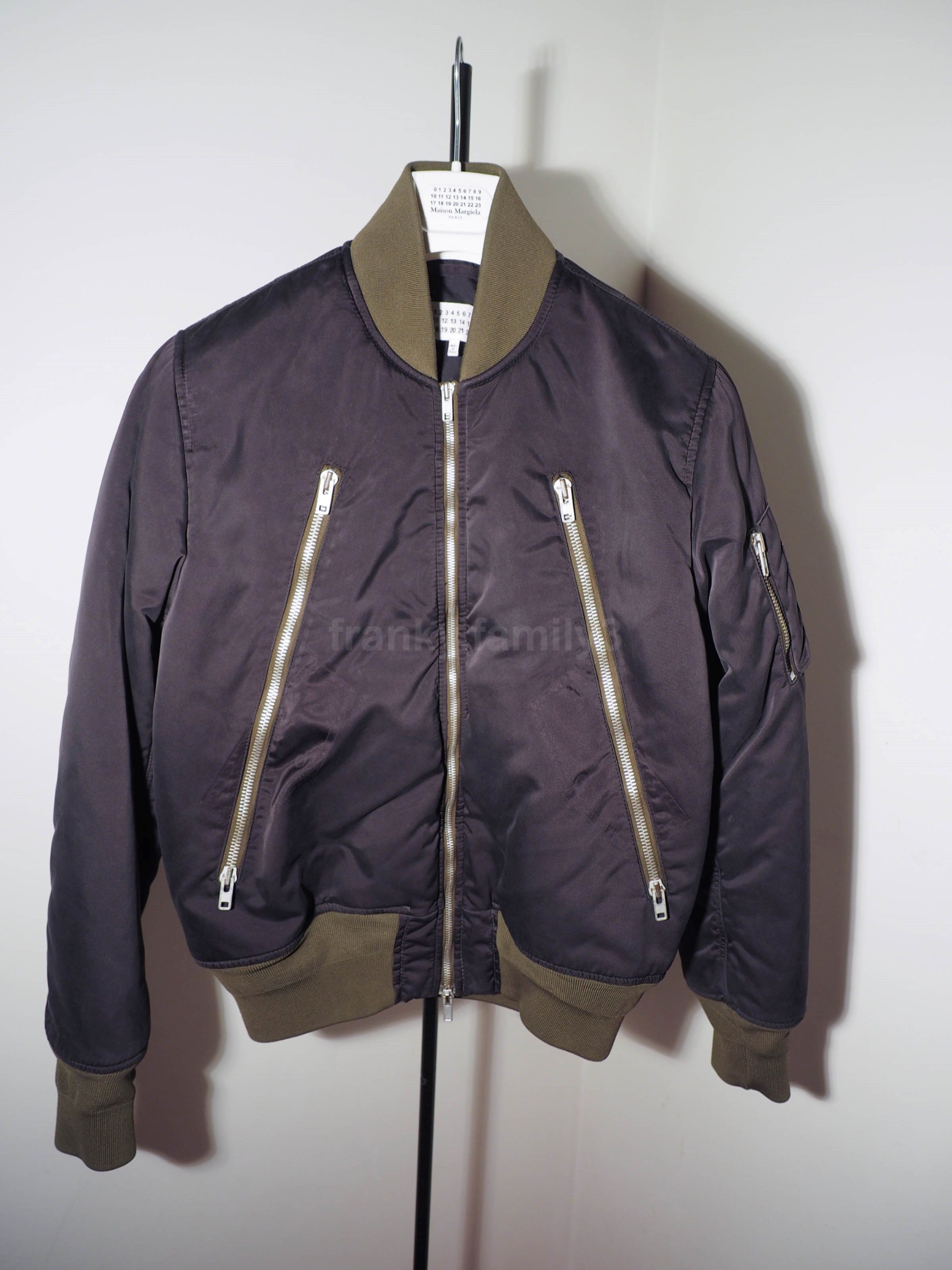 Maison Margiela margiela nylon multi zip bomber jacket. | Grailed