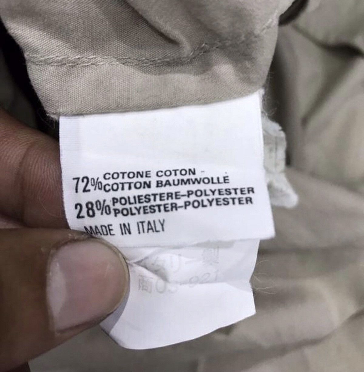 Gianni Valentino × Versace Made In Italy Vintage Gianni Versace Trench Jacket Size US M / EU 48-50 / 2 - 6 Thumbnail