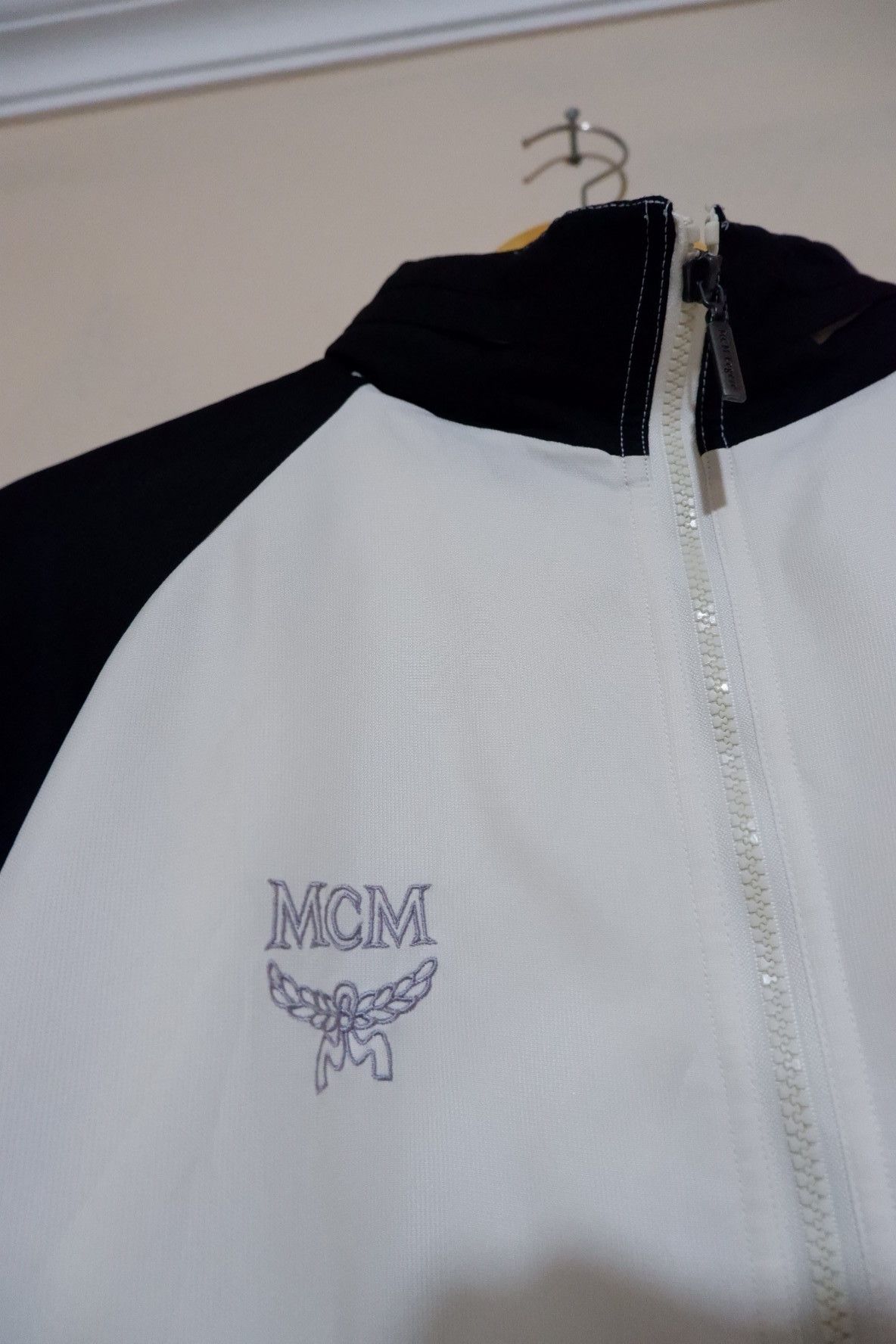 MCM Vintage MCM Legere Tracktop Jacket Hidden Hoodie Size US M / EU 48-50 / 2 - 5 Thumbnail