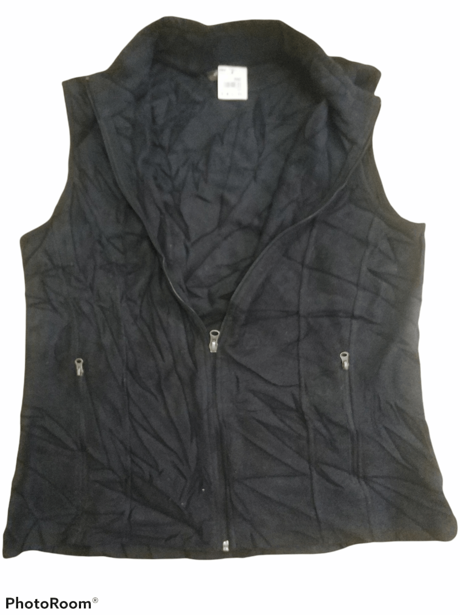 Eddie Bauer 🔥Eddie Bauer Black Fleece Vest Size US M / EU 48-50 / 2 - 3 Thumbnail