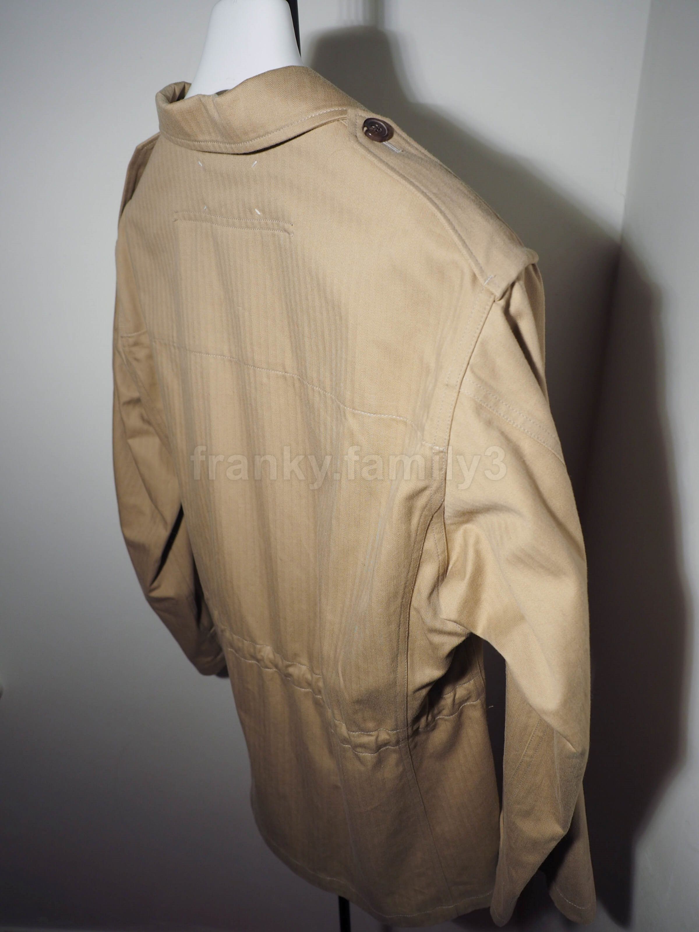 Maison Margiela margiela field jacket destroyed deconstructed beige cotton Size US M / EU 48-50 / 2 - 13 Thumbnail