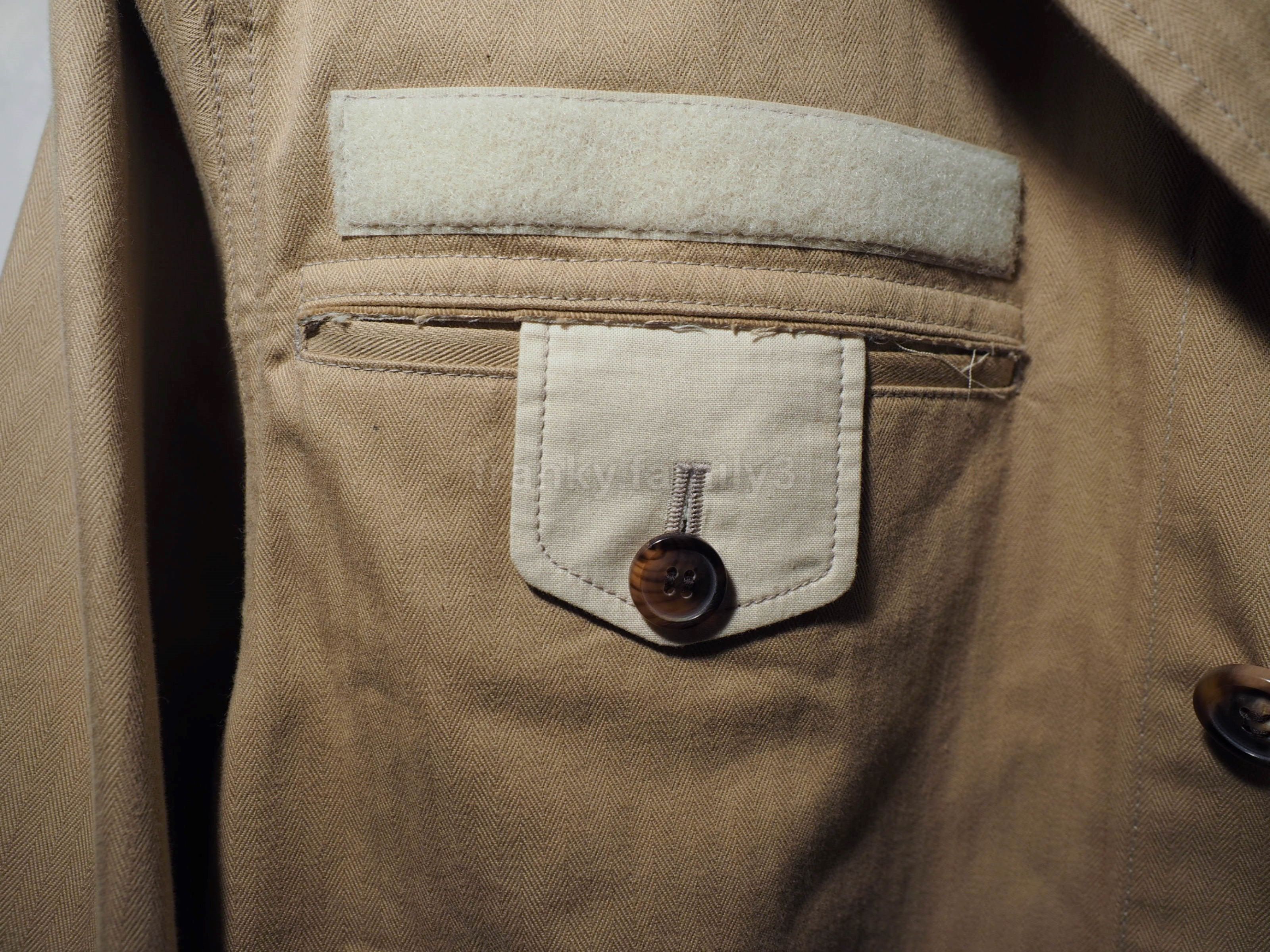 Maison Margiela margiela field jacket destroyed deconstructed beige cotton Size US M / EU 48-50 / 2 - 6 Thumbnail