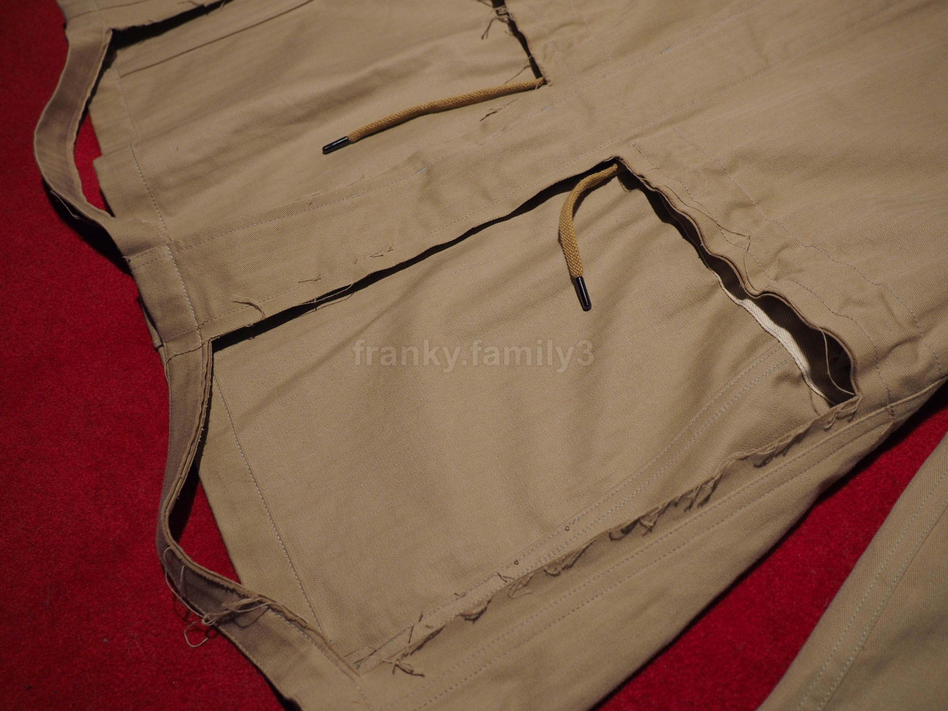 Maison Margiela margiela field jacket destroyed deconstructed beige cotton Size US M / EU 48-50 / 2 - 20 Thumbnail